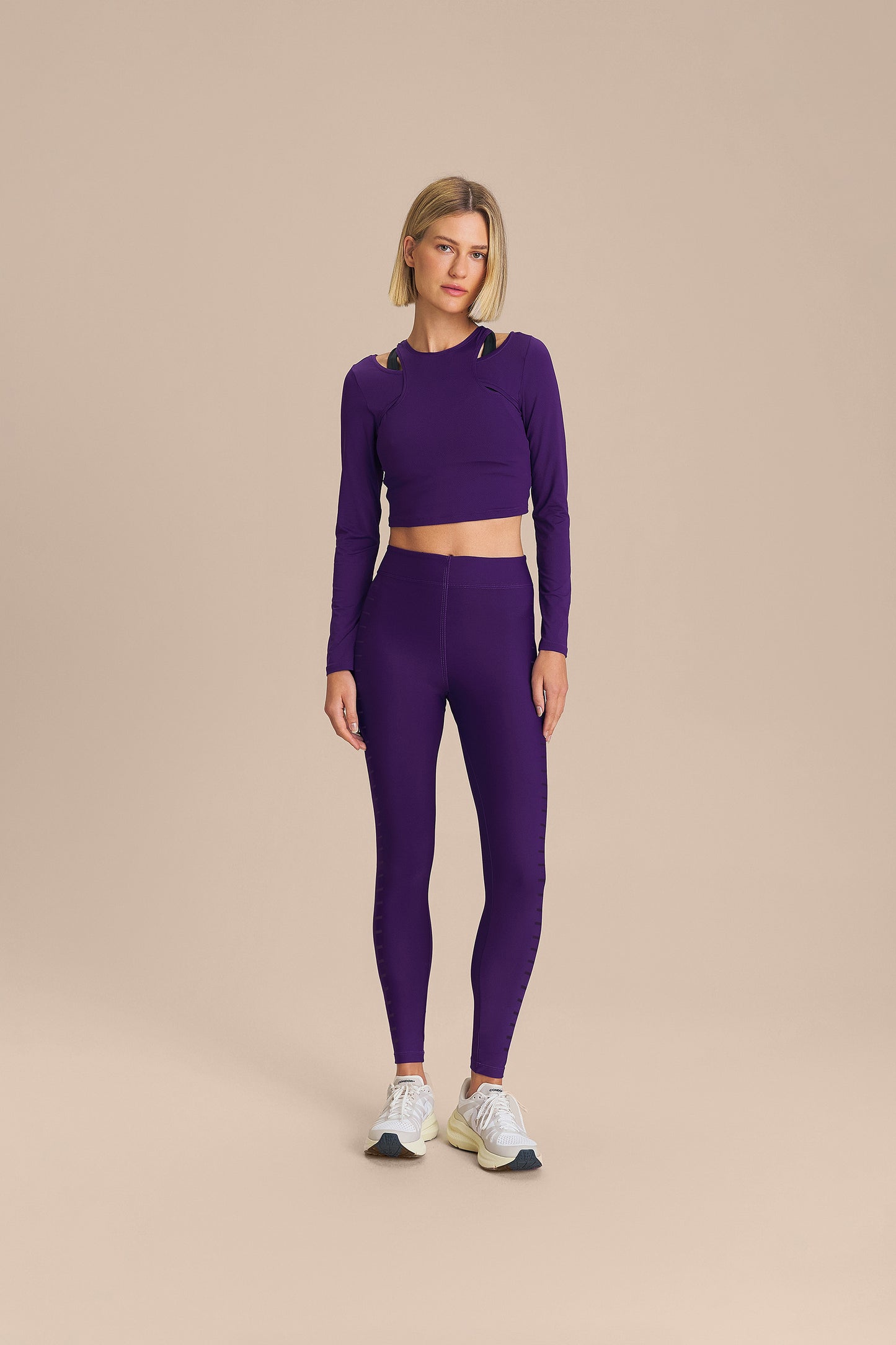 Action Skin LS Cropped Top