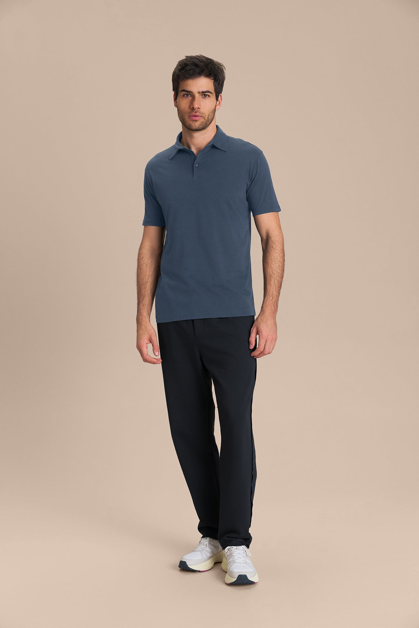 Men's Casual Comfy Polo Shirt