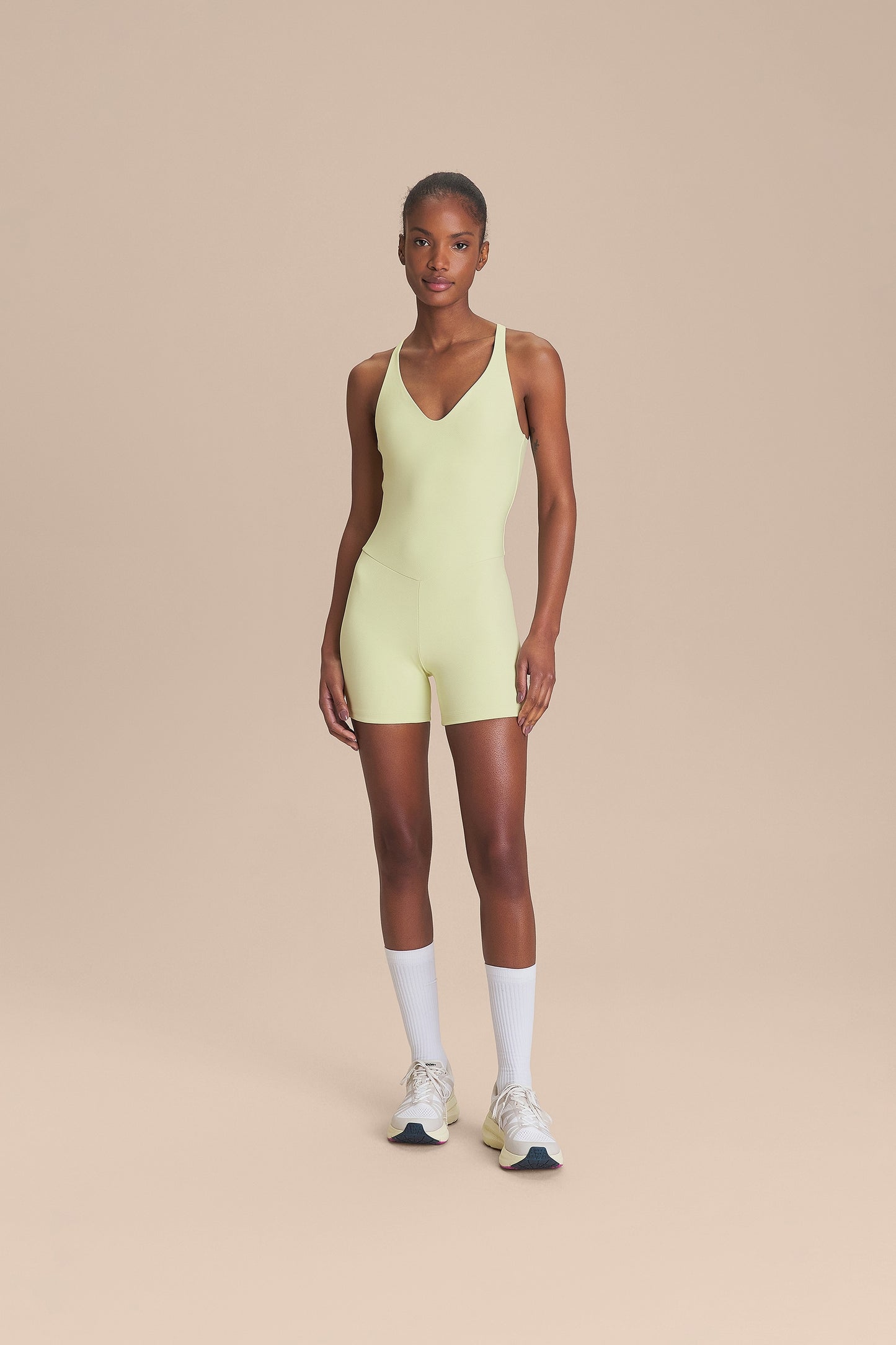 Tex Green Short Bodysuit