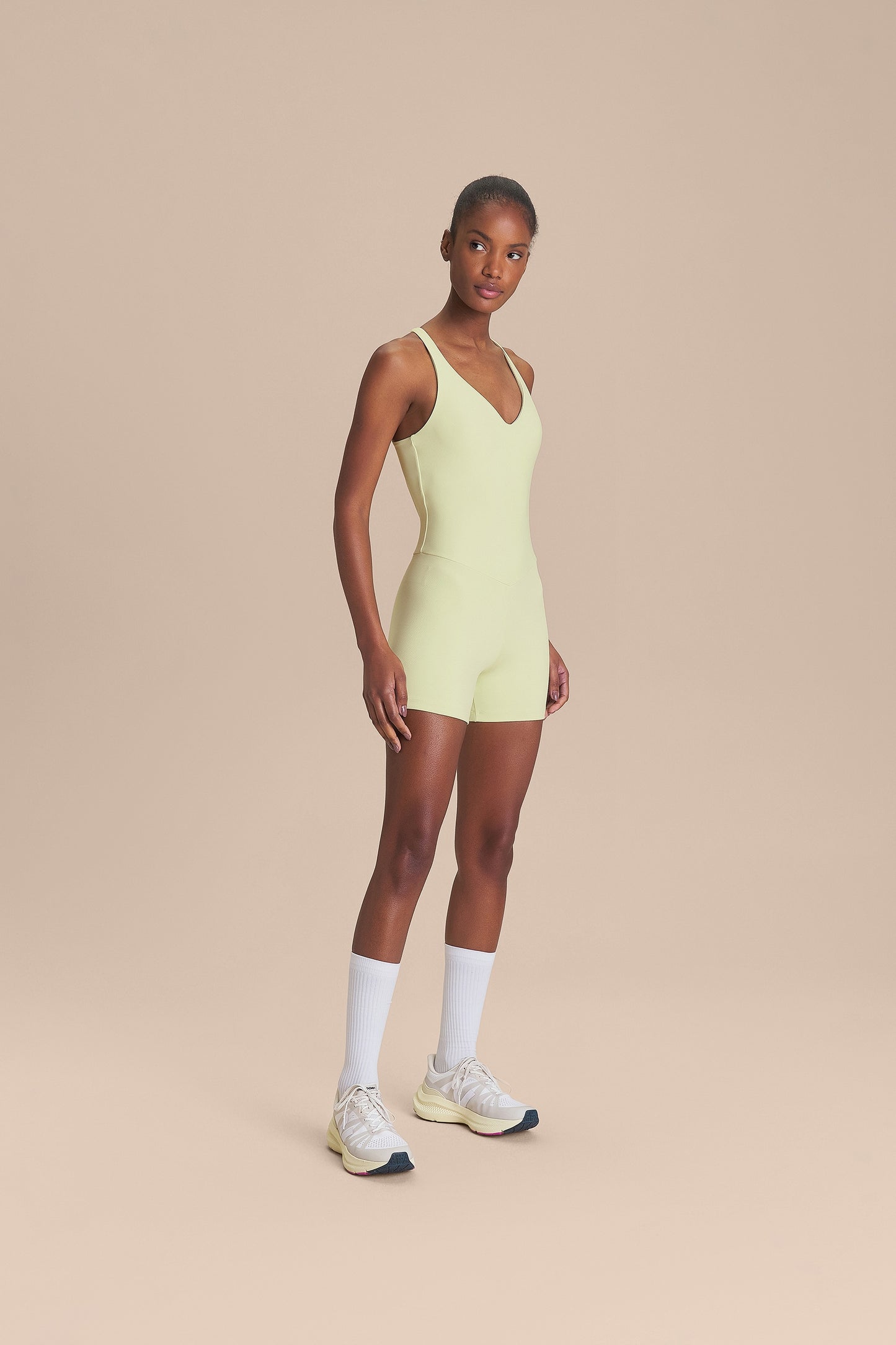 Tex Green Short Bodysuit