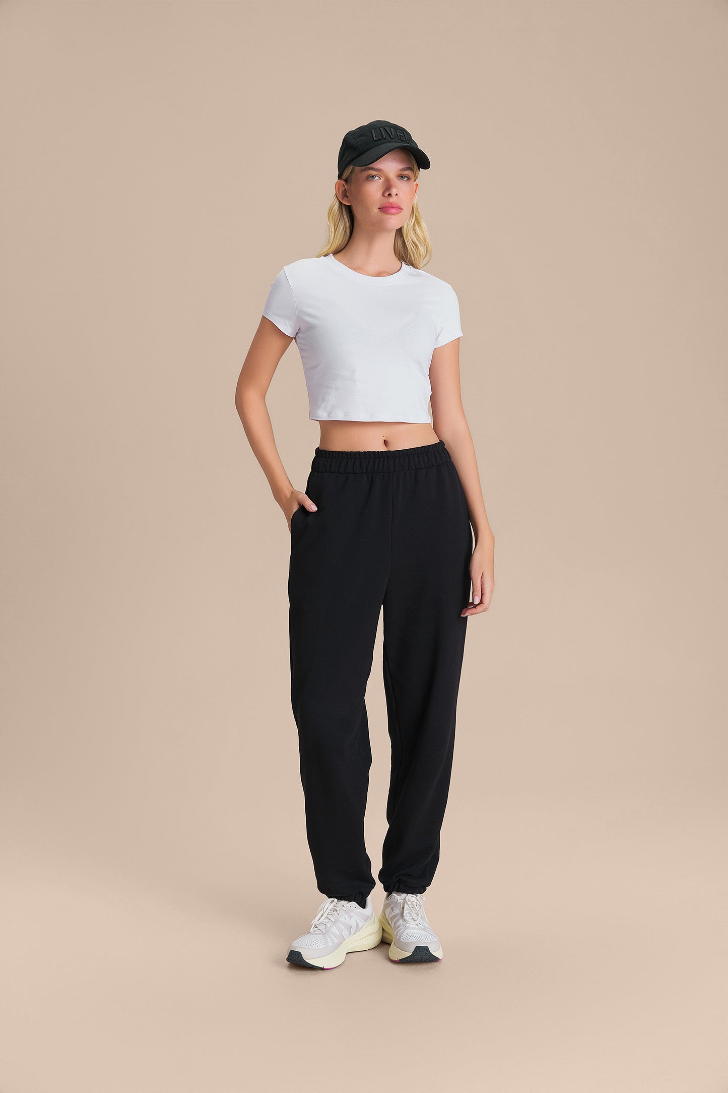 Pima Slim Cropped Top