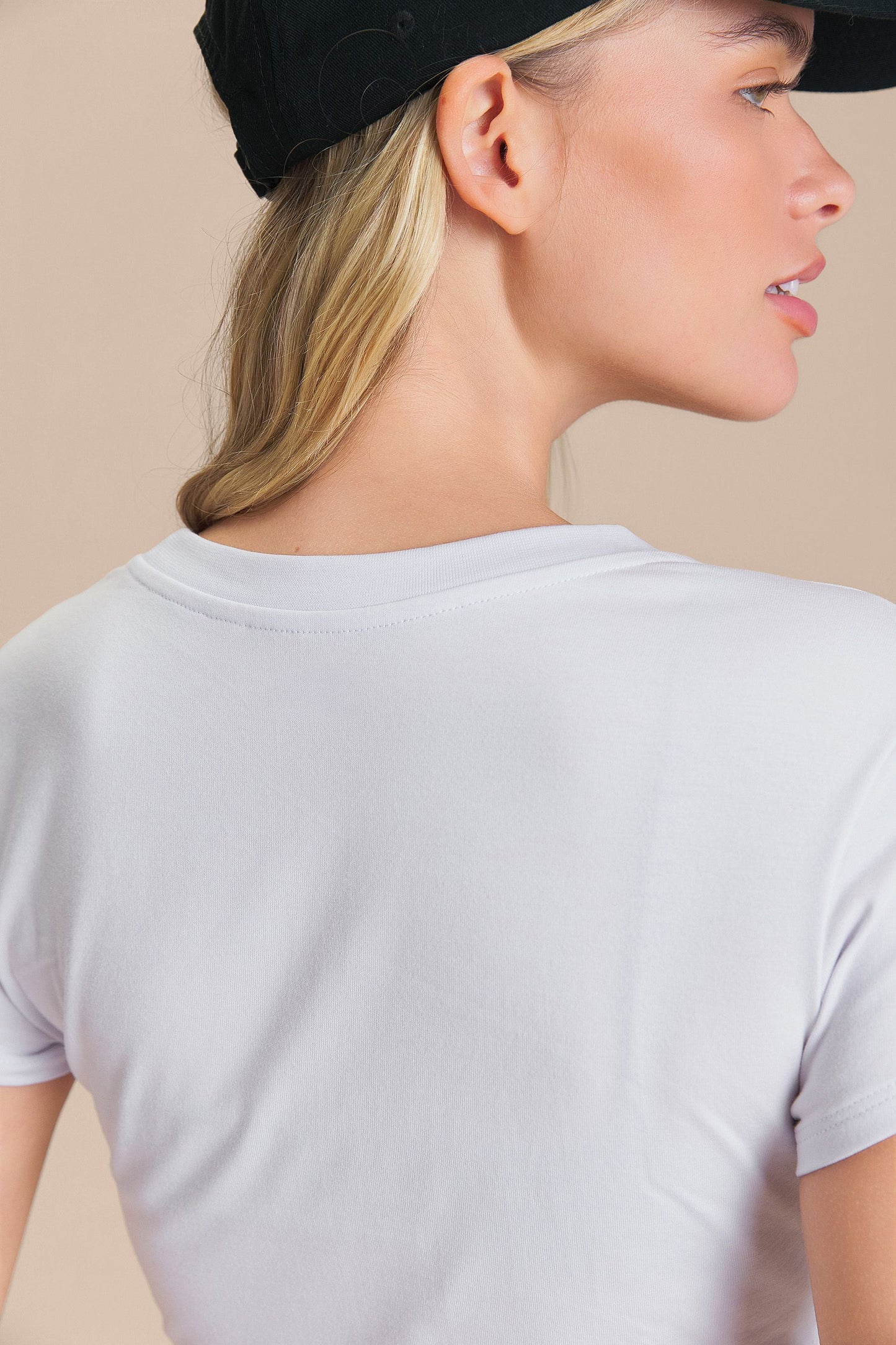 Pima Slim Cropped Top