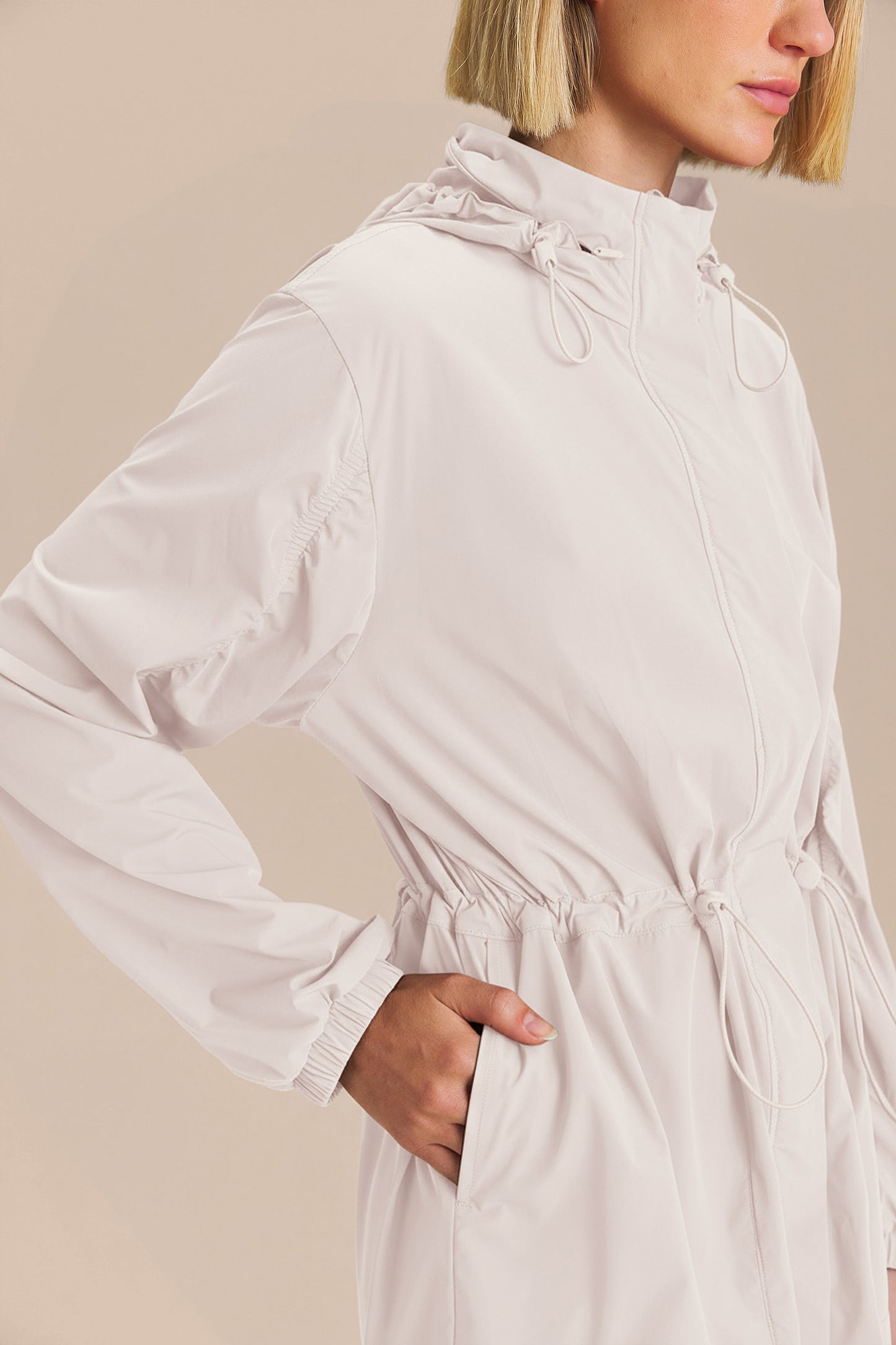 Smooth Touch Long Parka