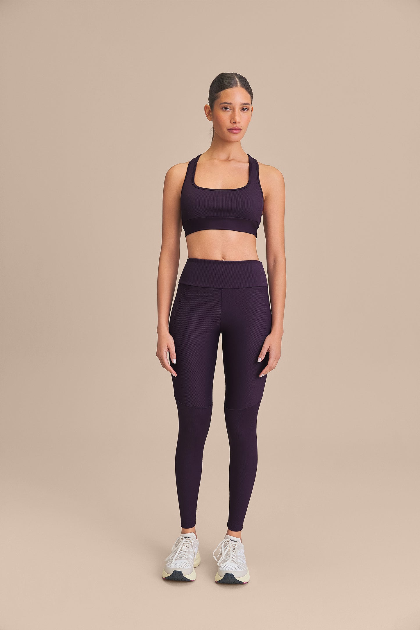 Rib Block Leggings