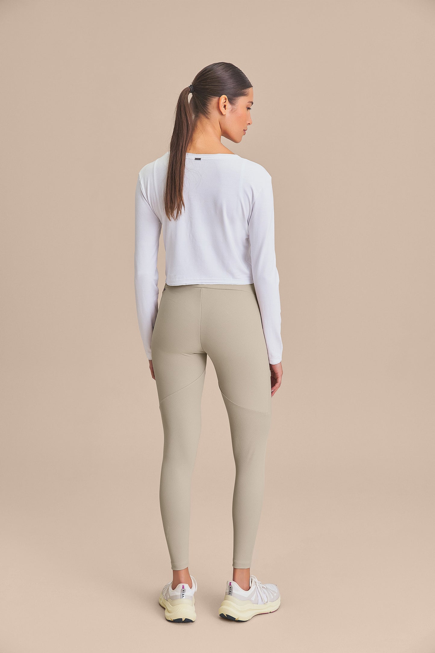 Rib Block Leggings