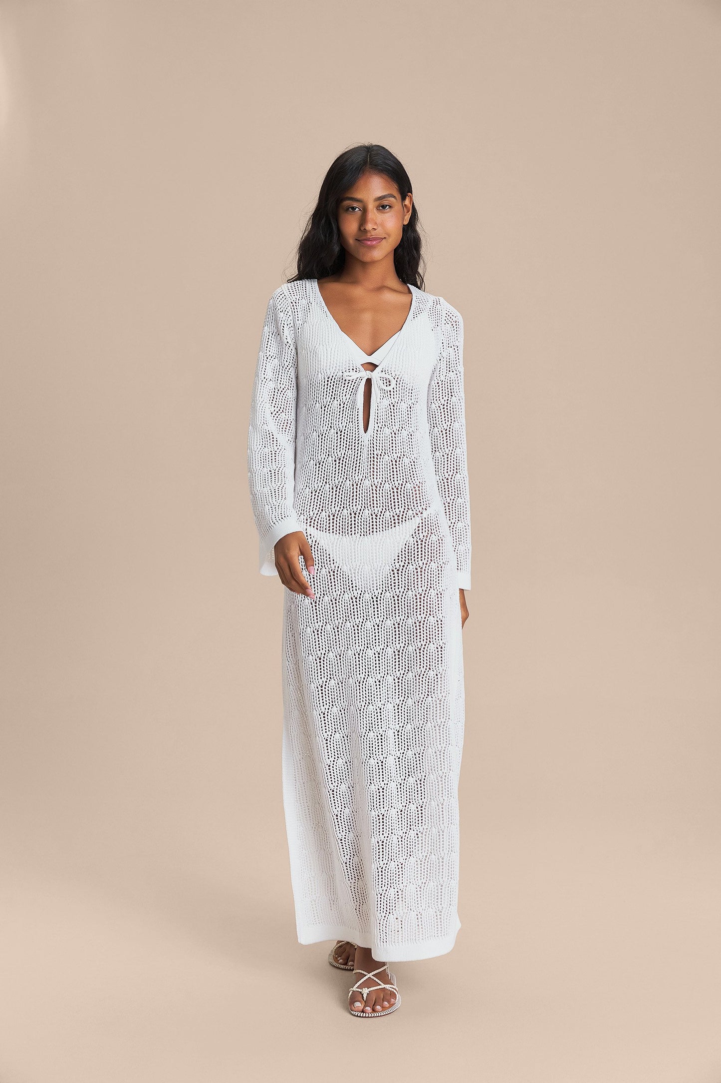 Luxe Knit Multi Long Dress
