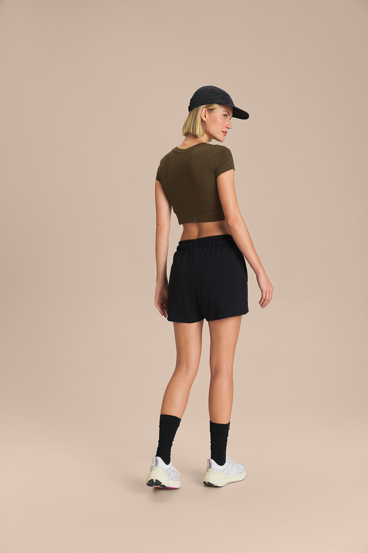 Pima Slim Cropped Top