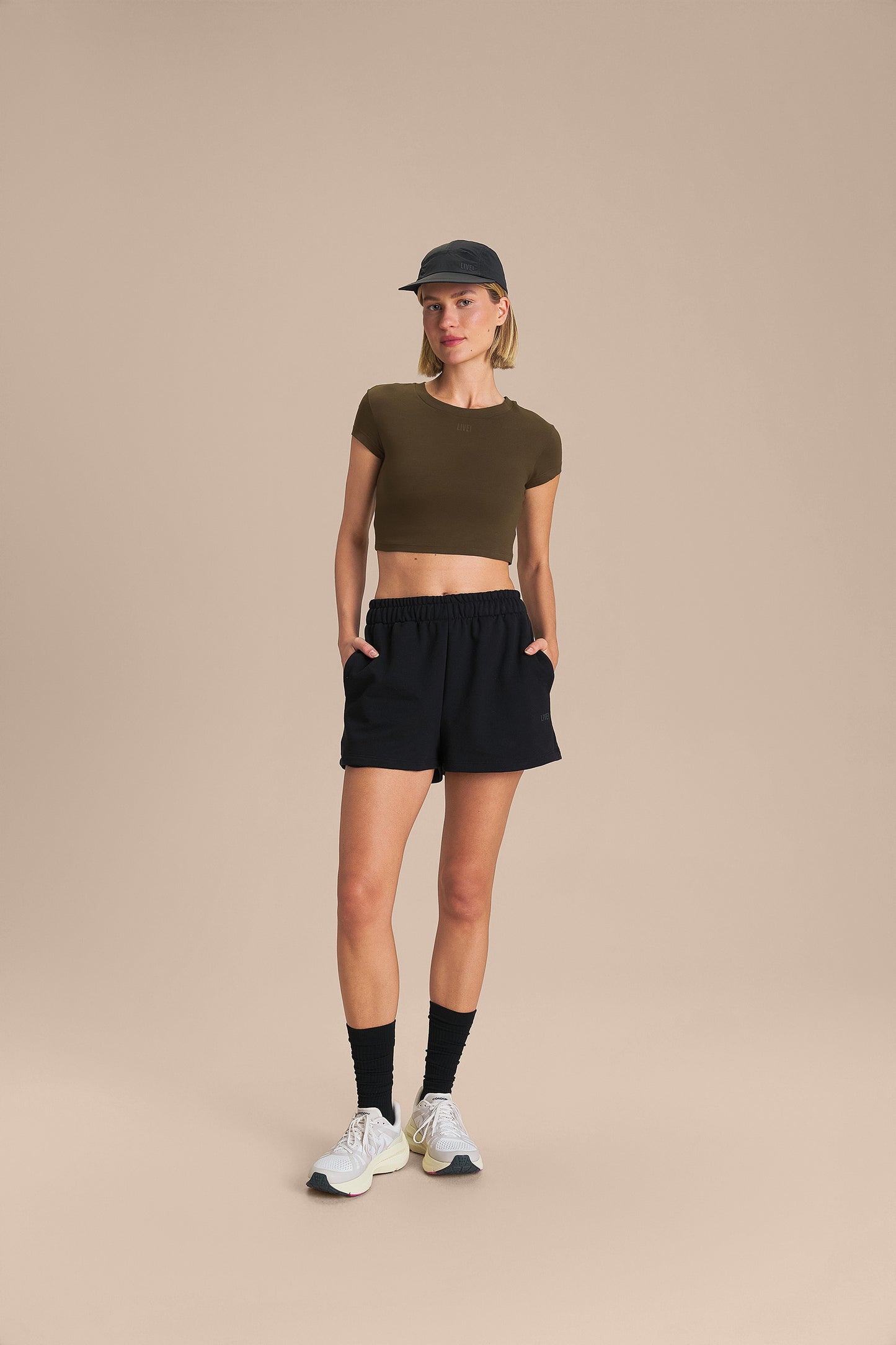 Pima Slim Cropped Top