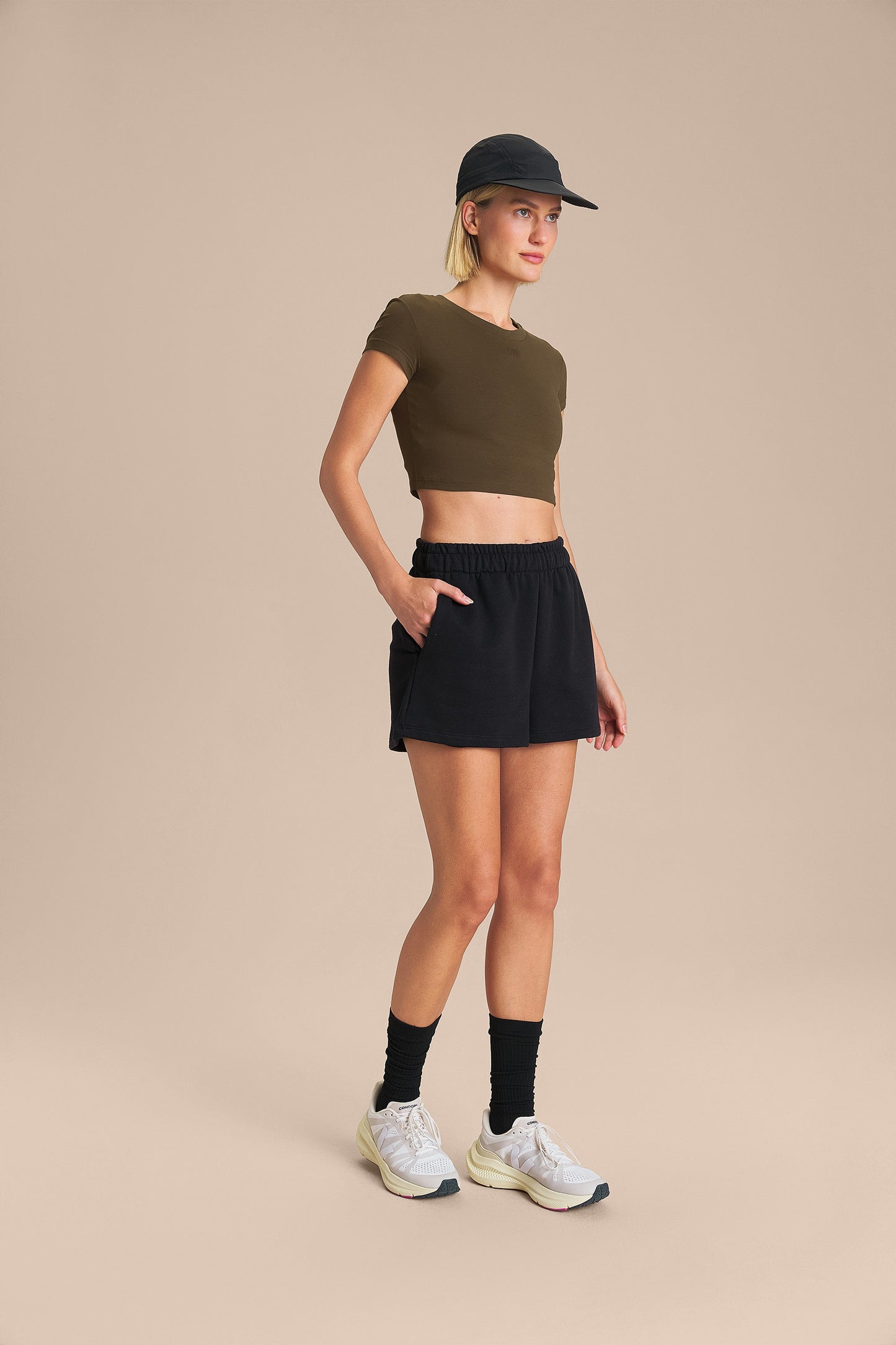 Pima Slim Cropped Top