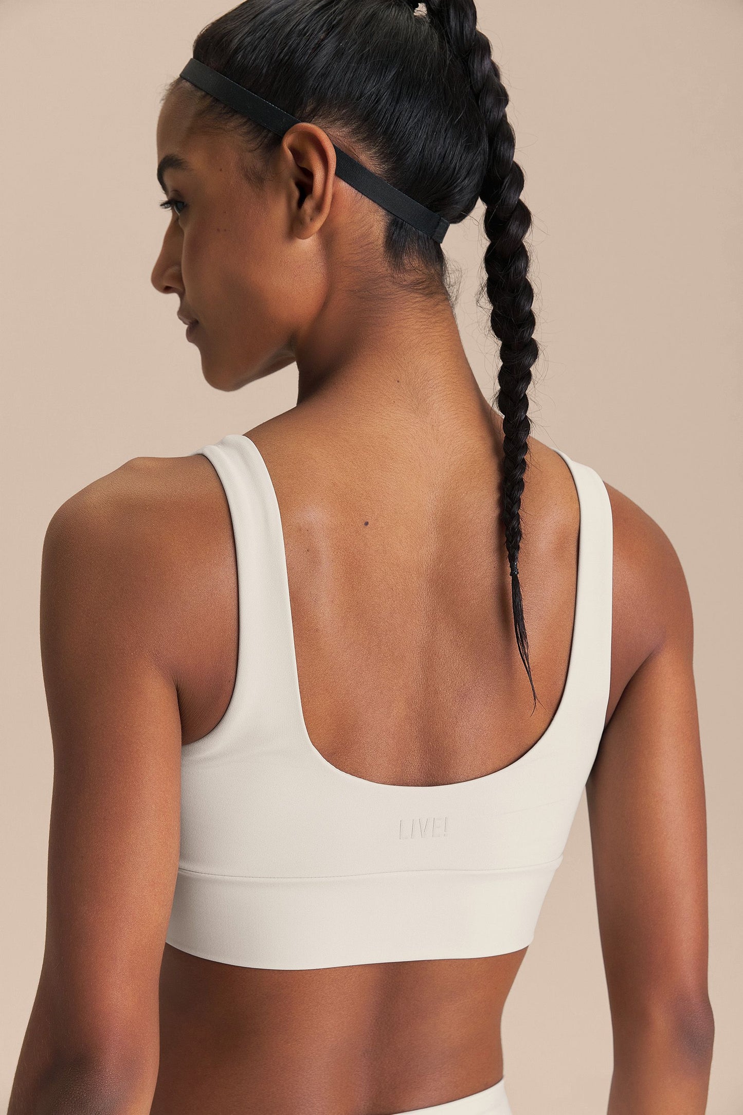 Cut Out Fit Green® Bra