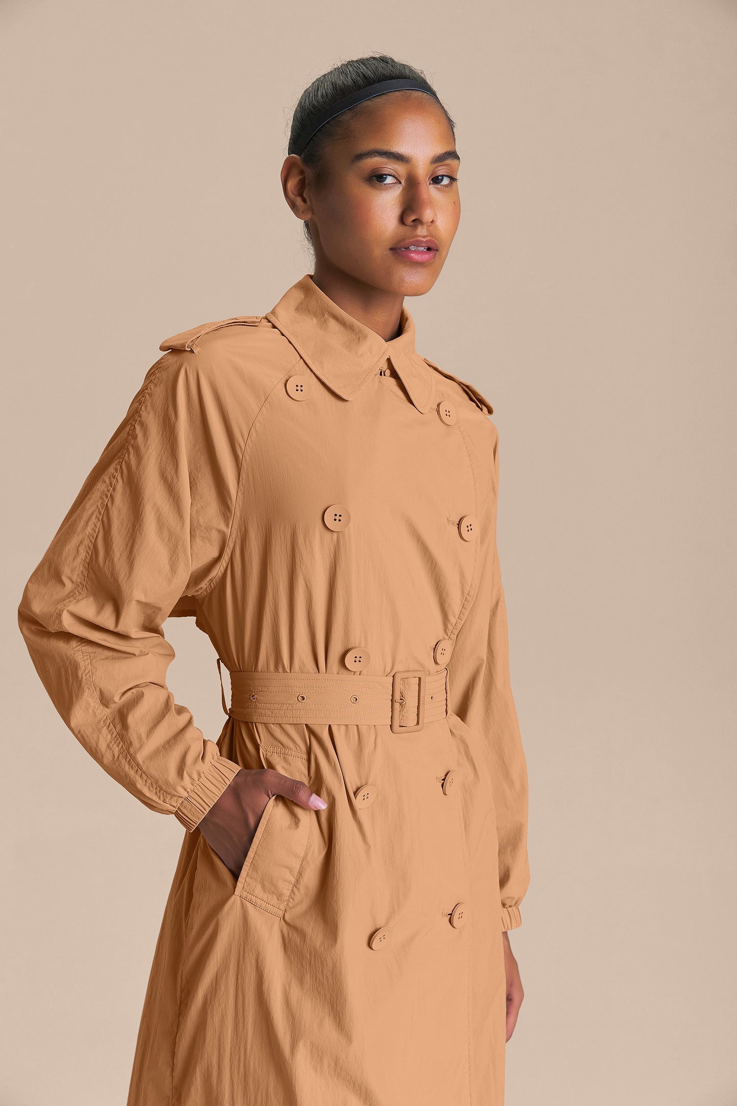 SoftMatte Trench Coat