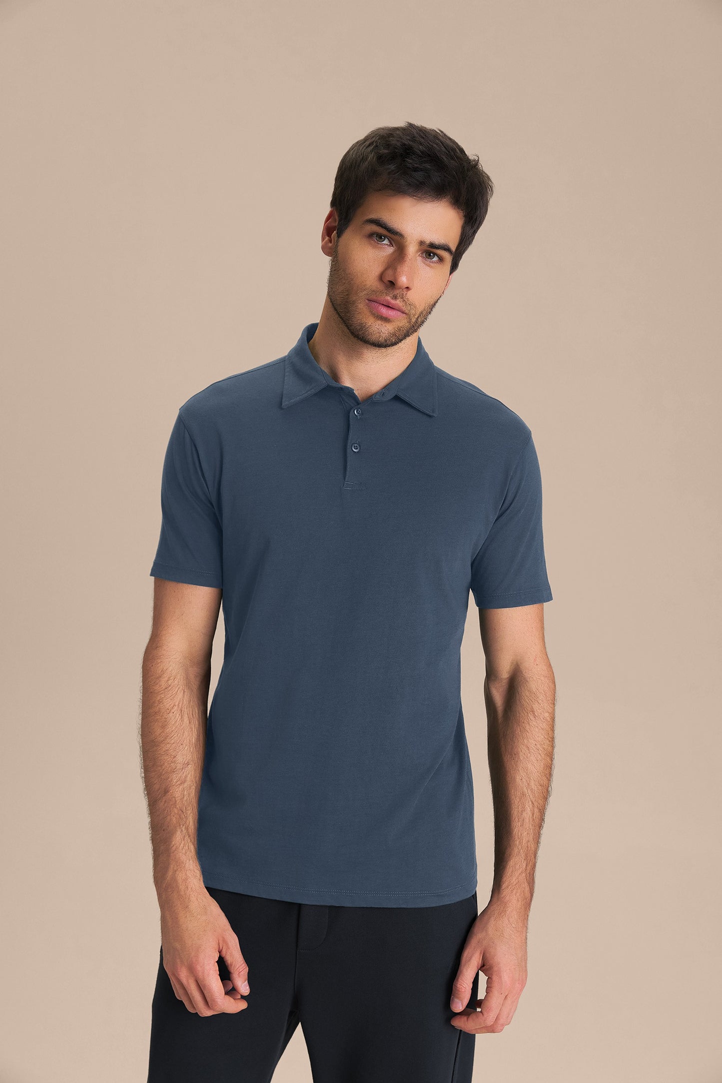 Men's Casual Comfy Polo Shirt