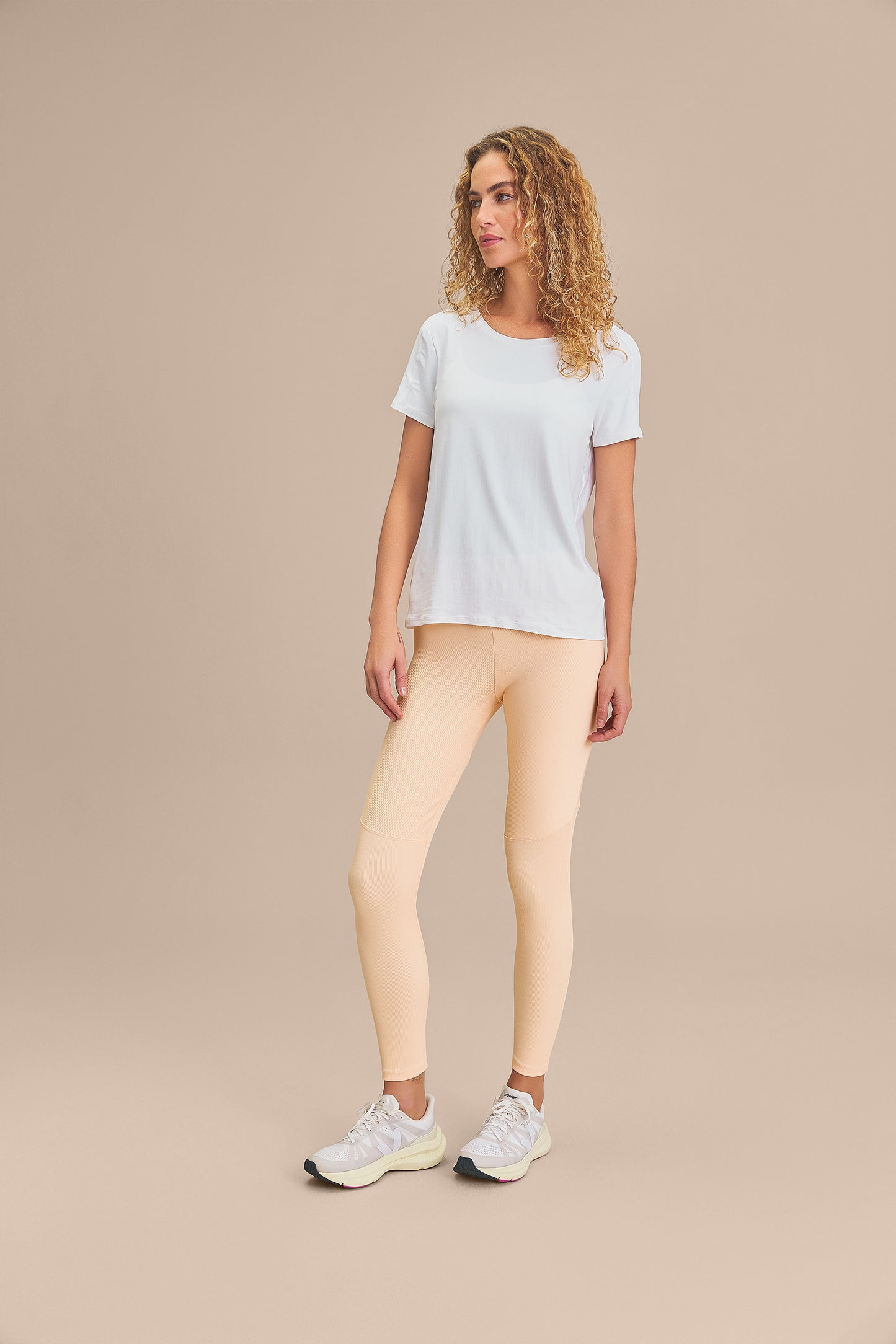 Rib Block Leggings