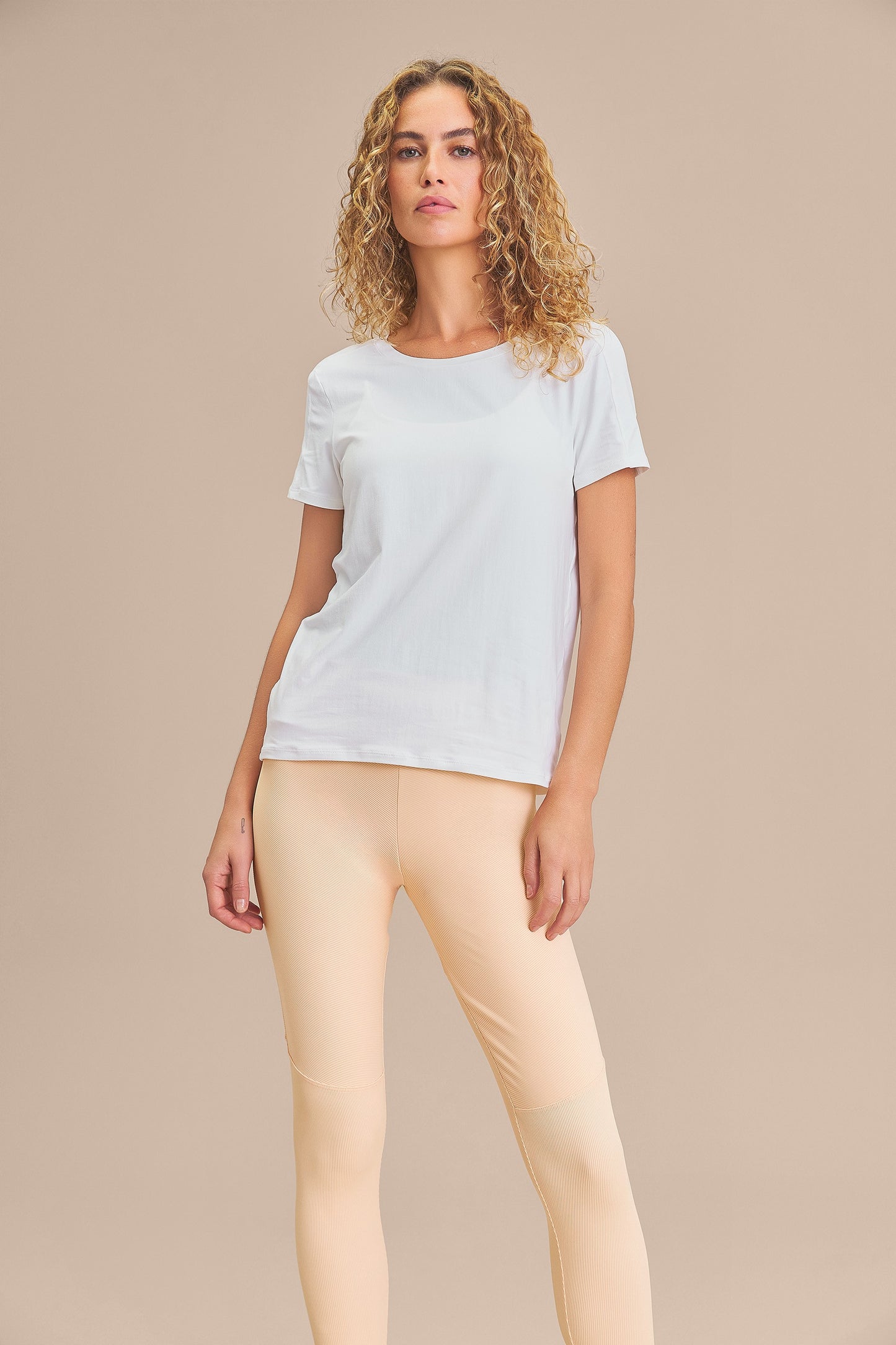 Rib Block Leggings