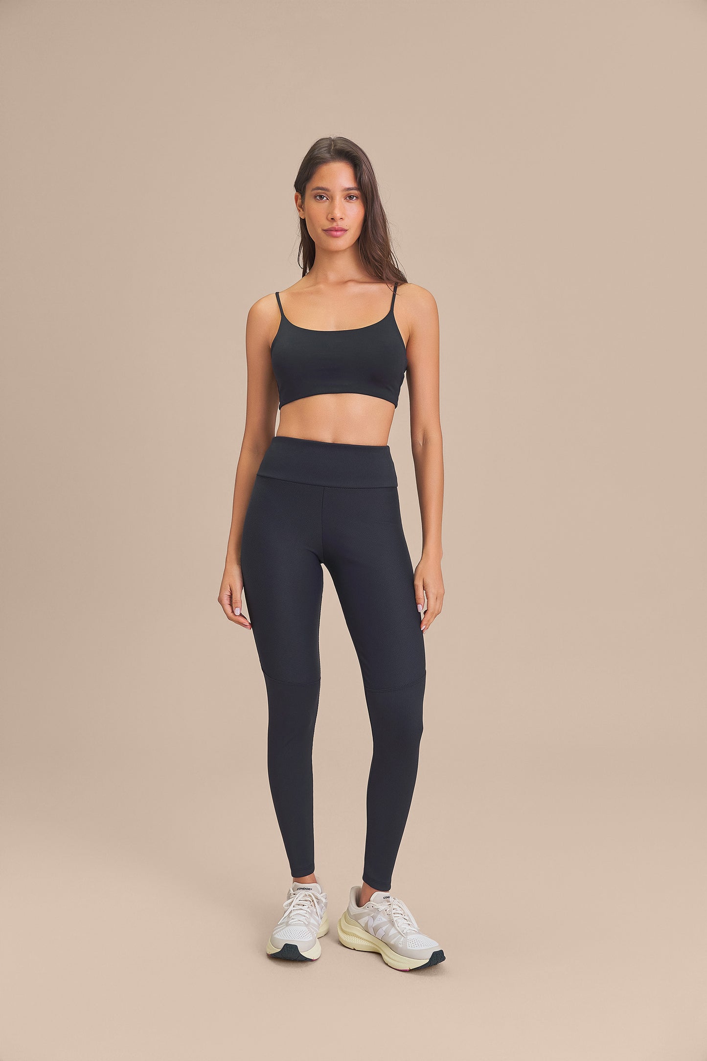 Rib Block Leggings