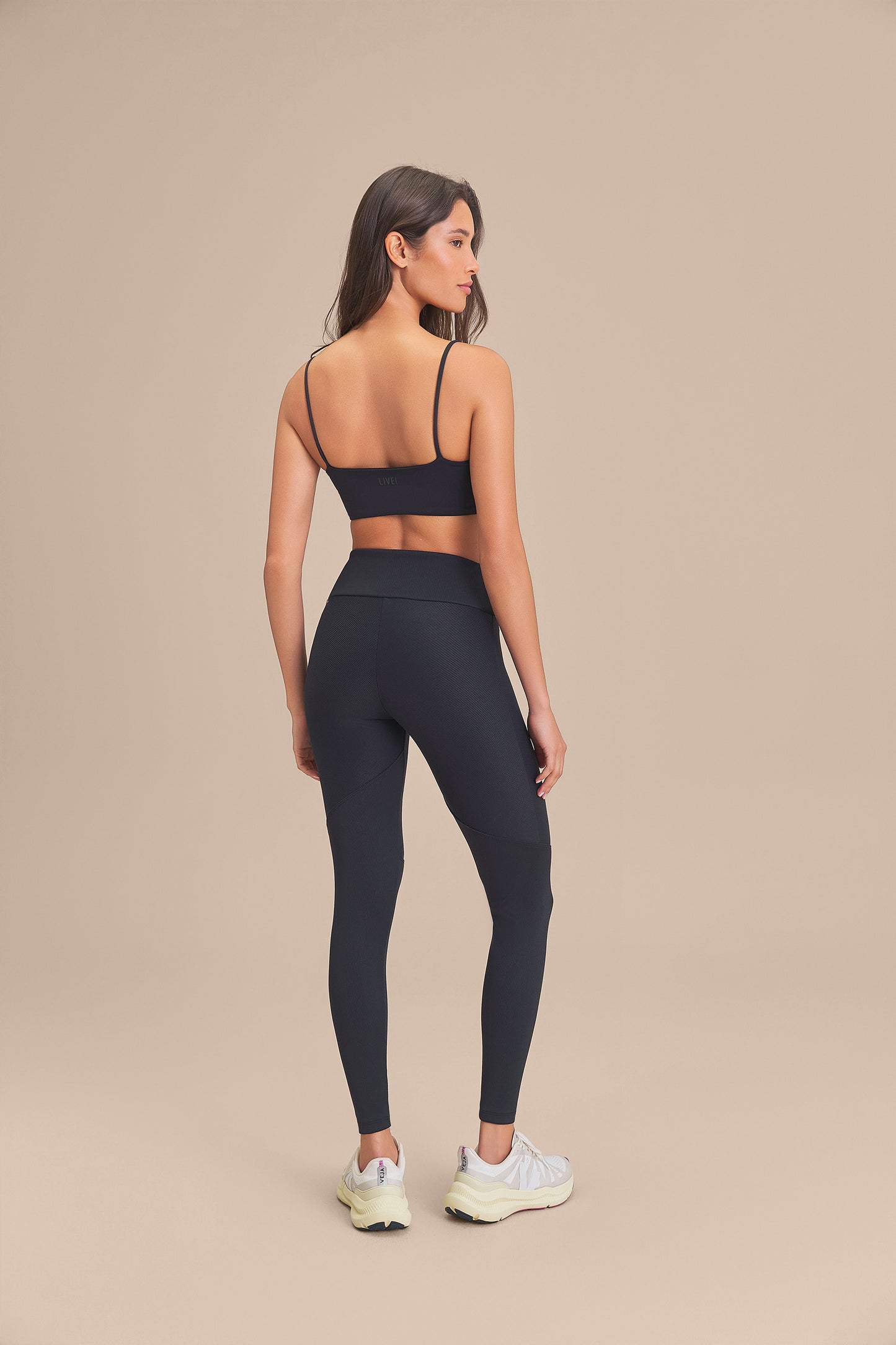 Rib Block Leggings