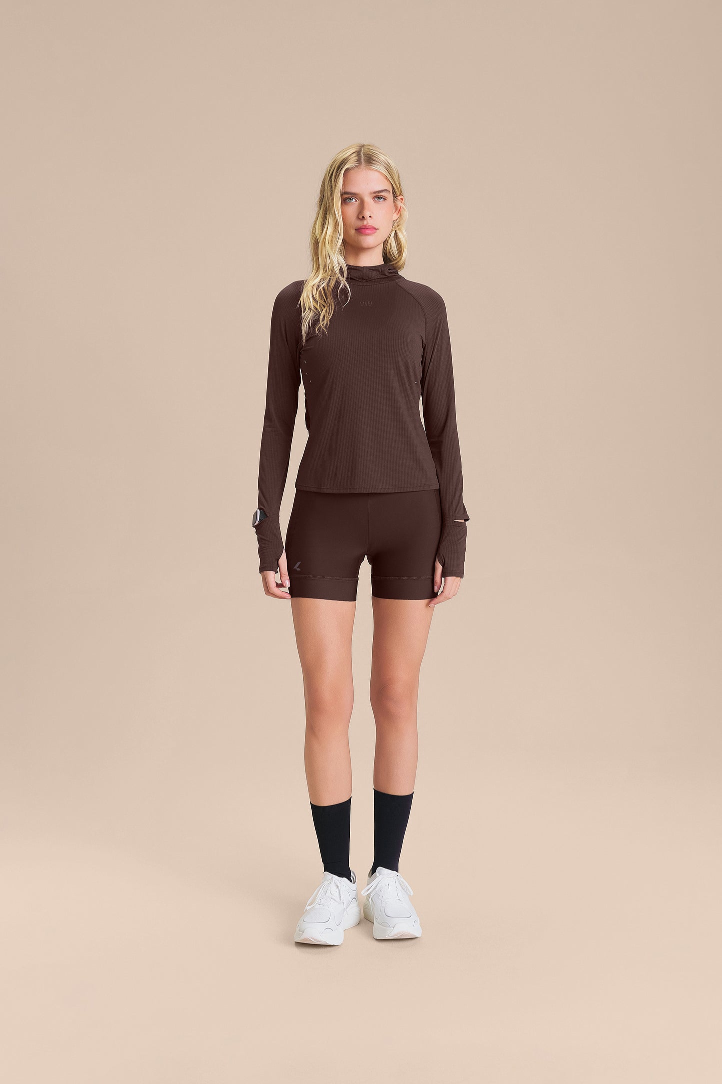 Air Move® Race Hooded LS Top