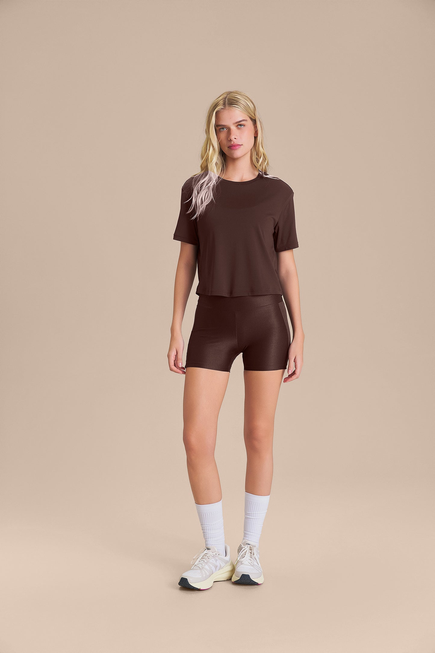 Bio Stretch Cropped T-Shirt