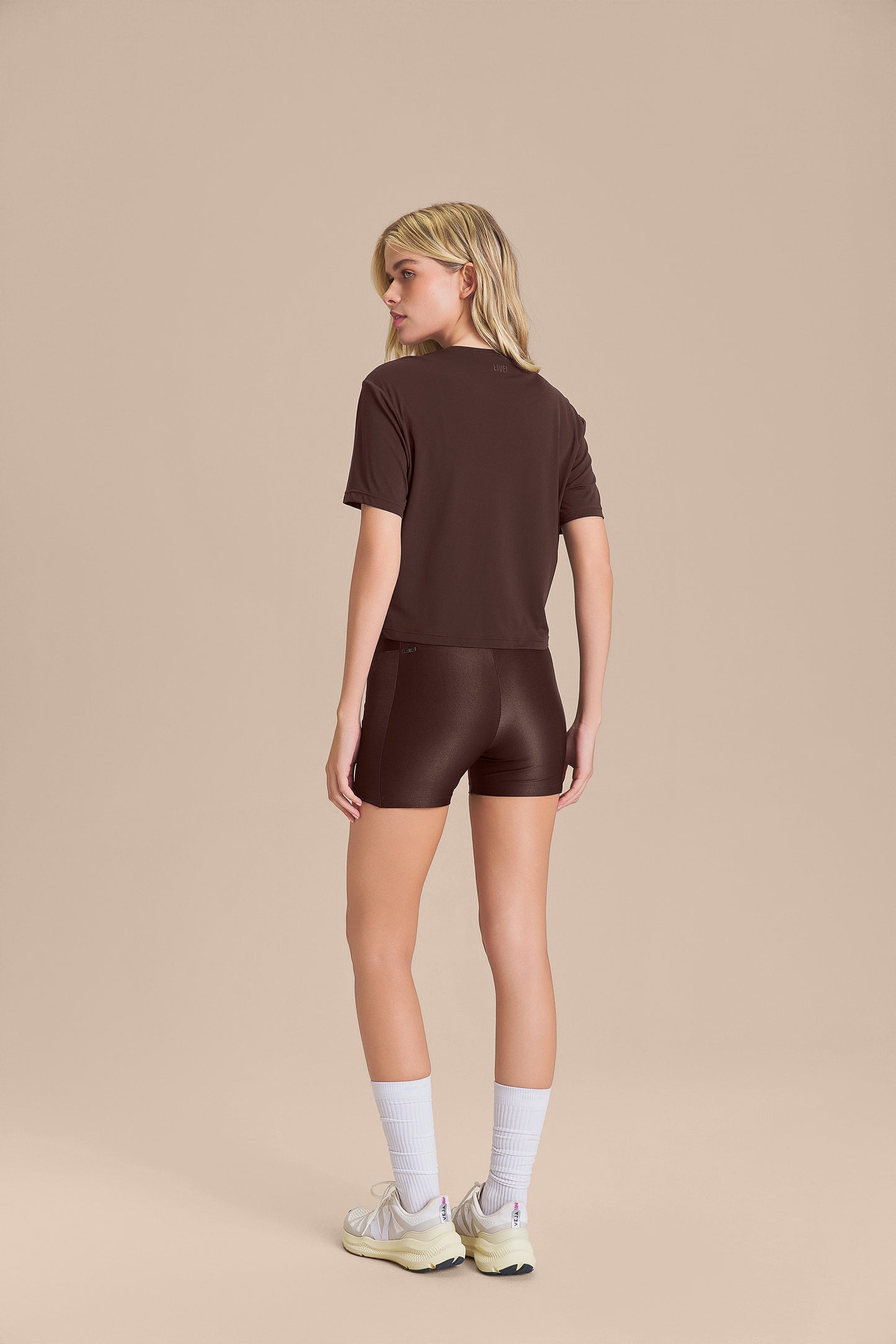 Bio Stretch Cropped T-Shirt