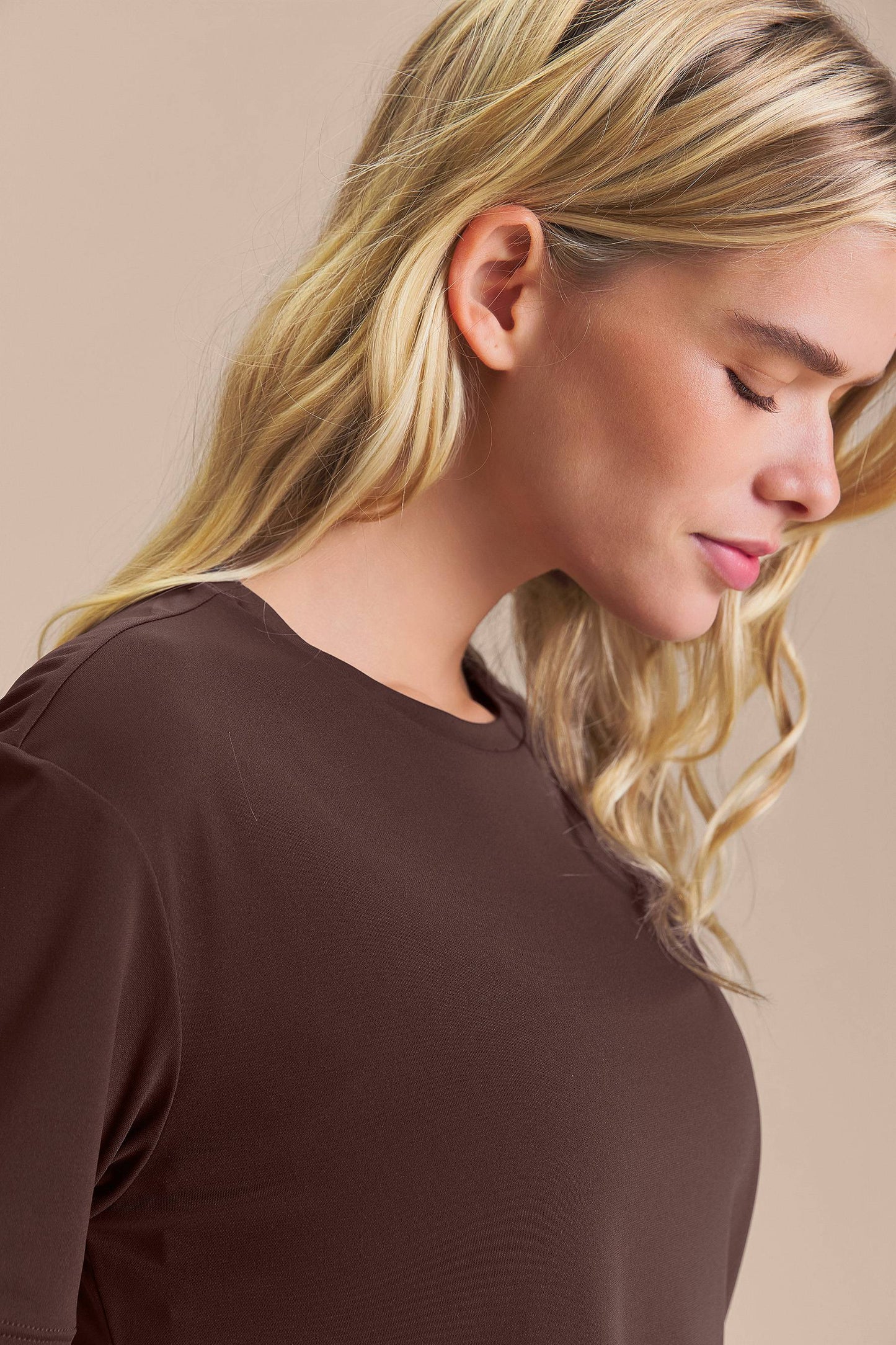 Bio Stretch Cropped T-Shirt