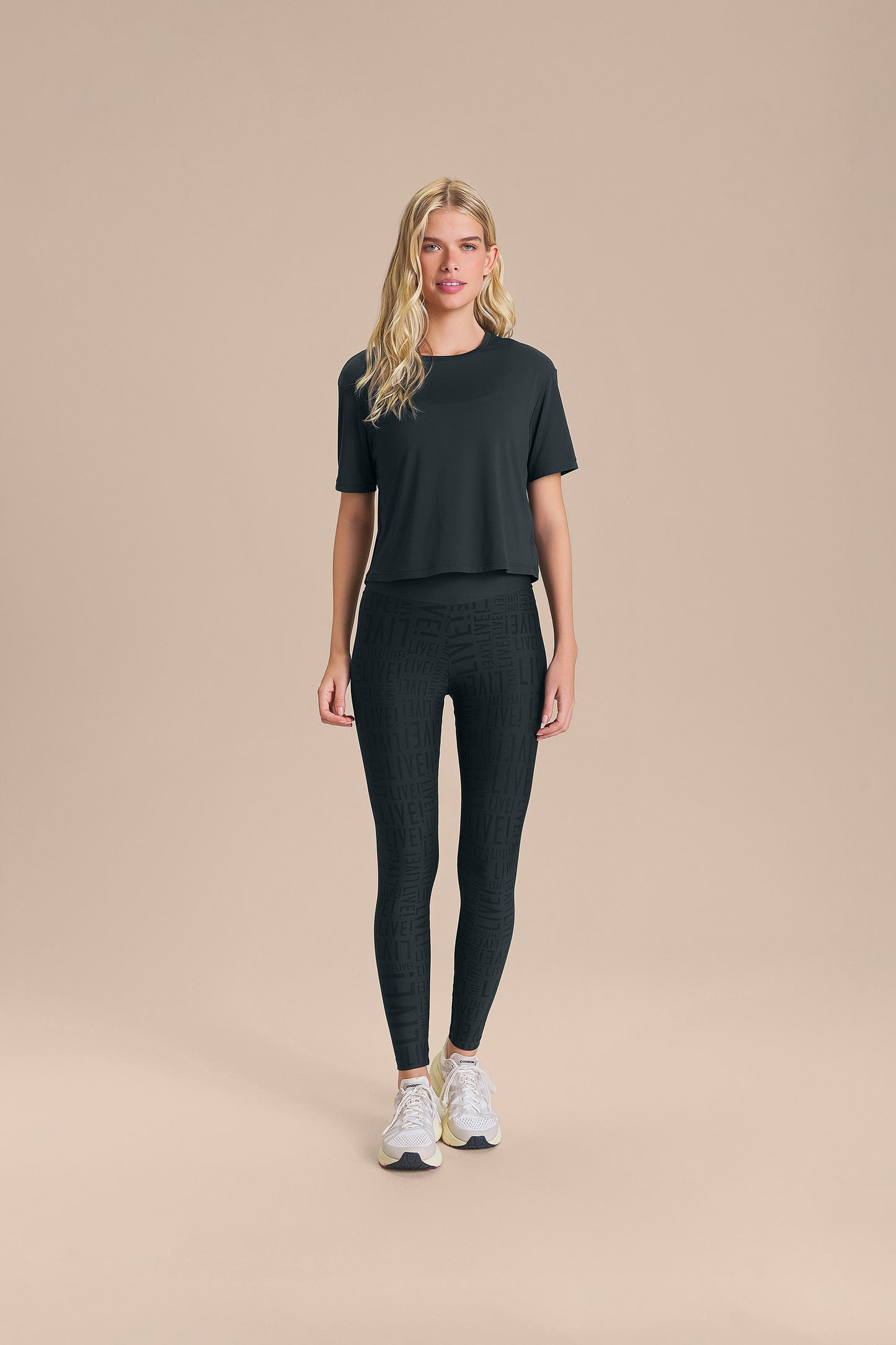 Bio Stretch Cropped T-Shirt