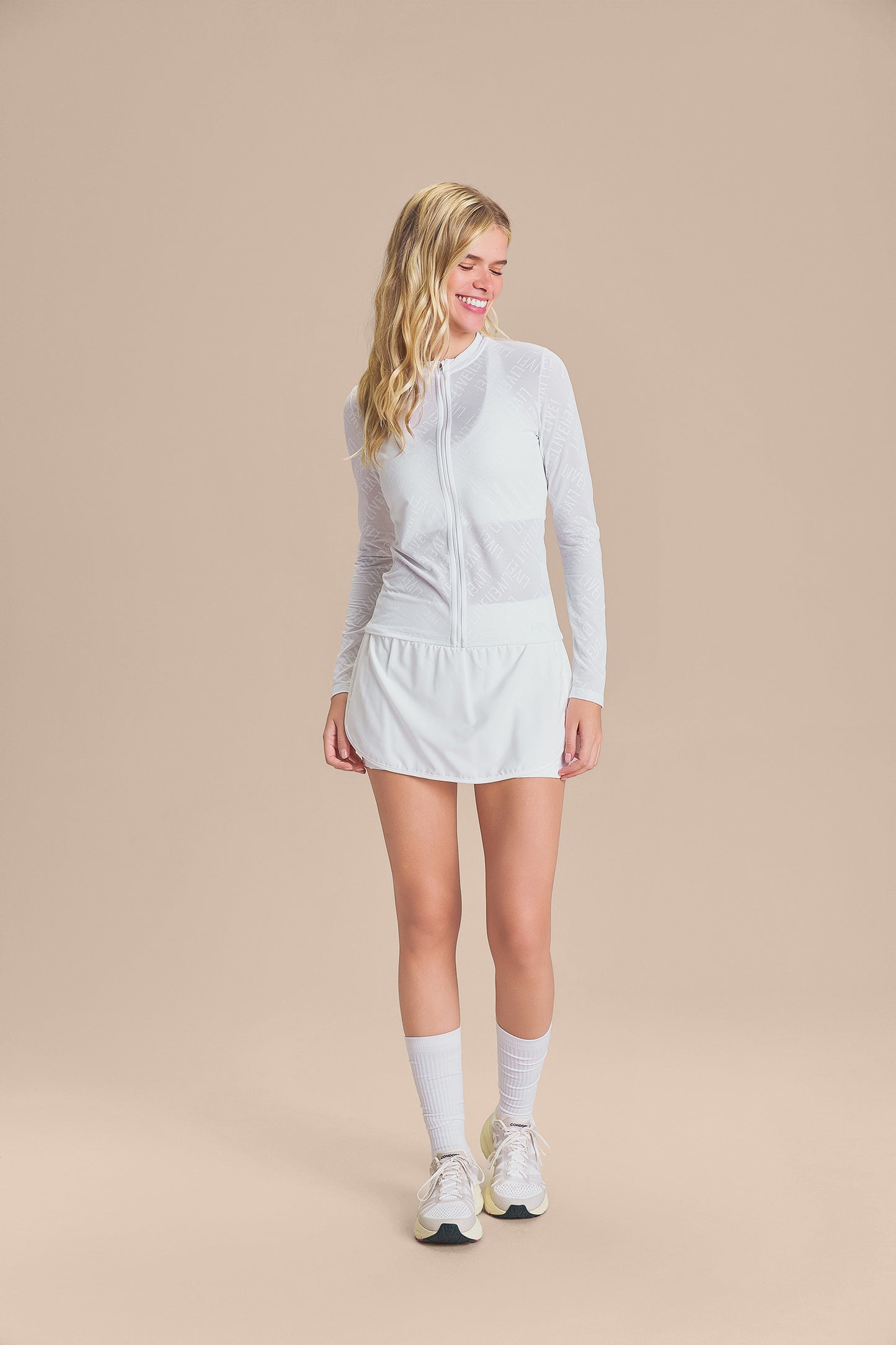 LIVE! Mesh Jacquard Jacket