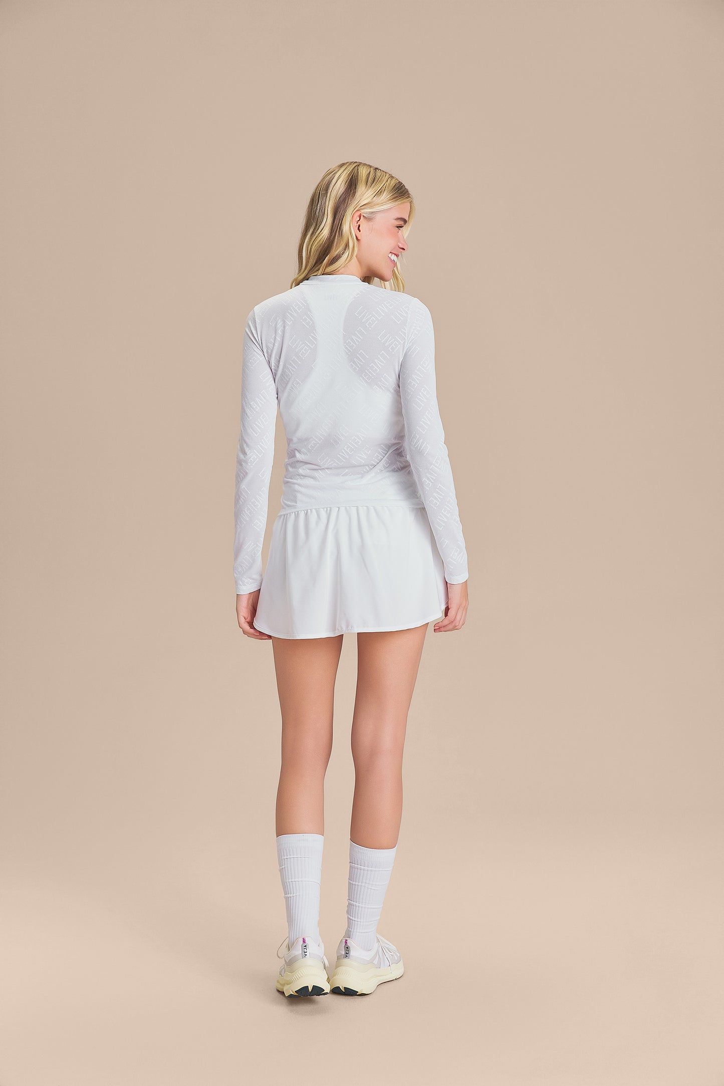LIVE! Mesh Jacquard Jacket