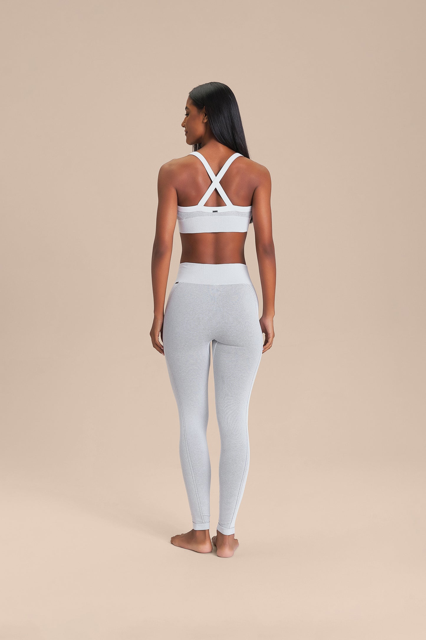 Seamless Mesh Full-Length Legging