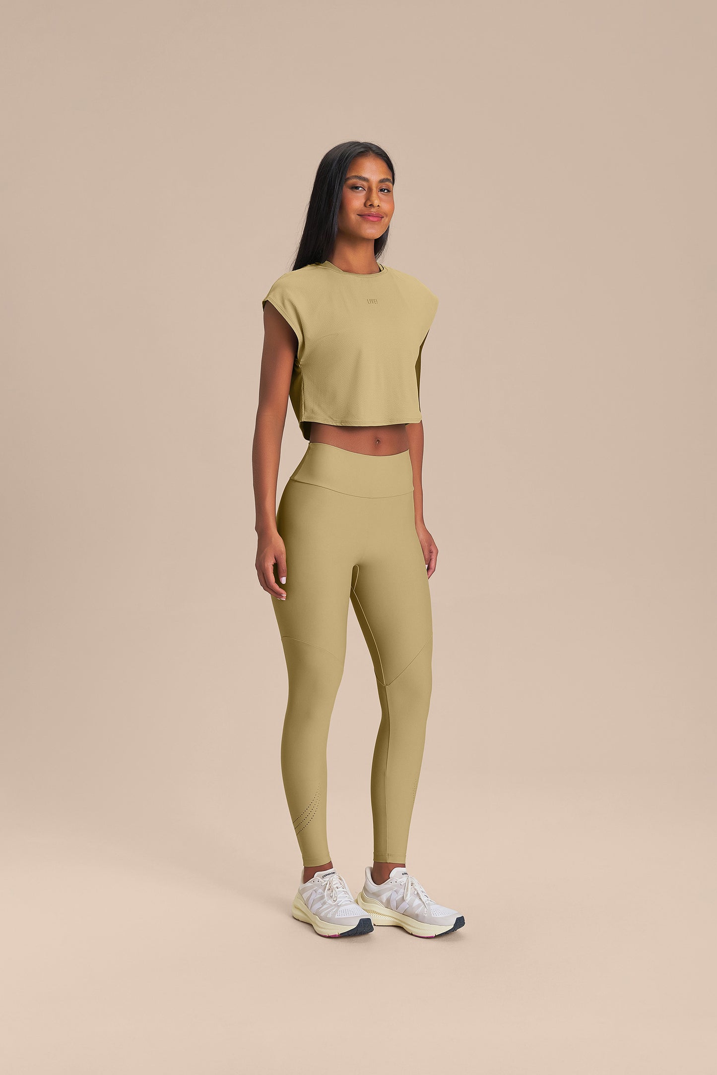 Softgreen Cropped T-Shirt