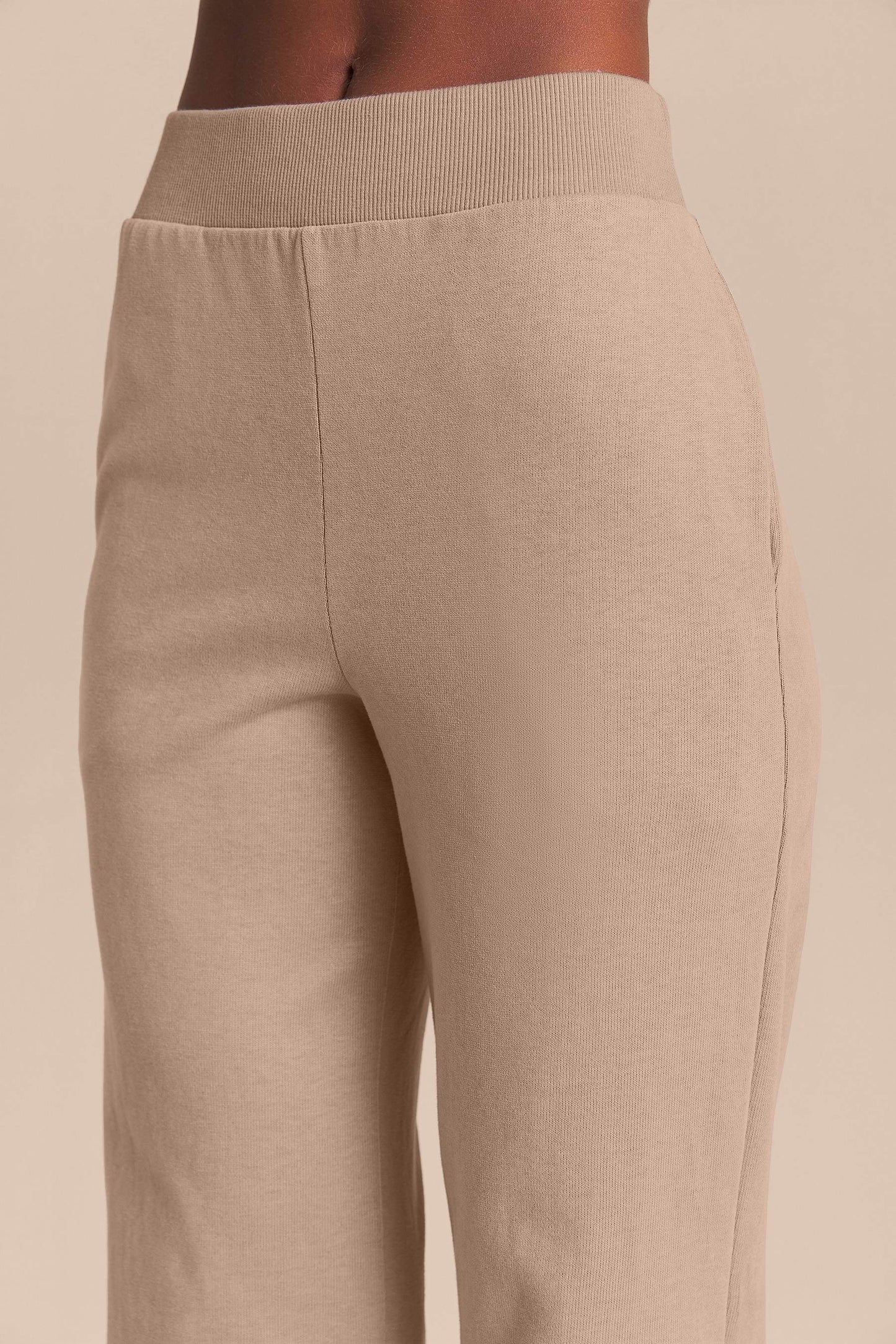 Knit Stone Straight Pants
