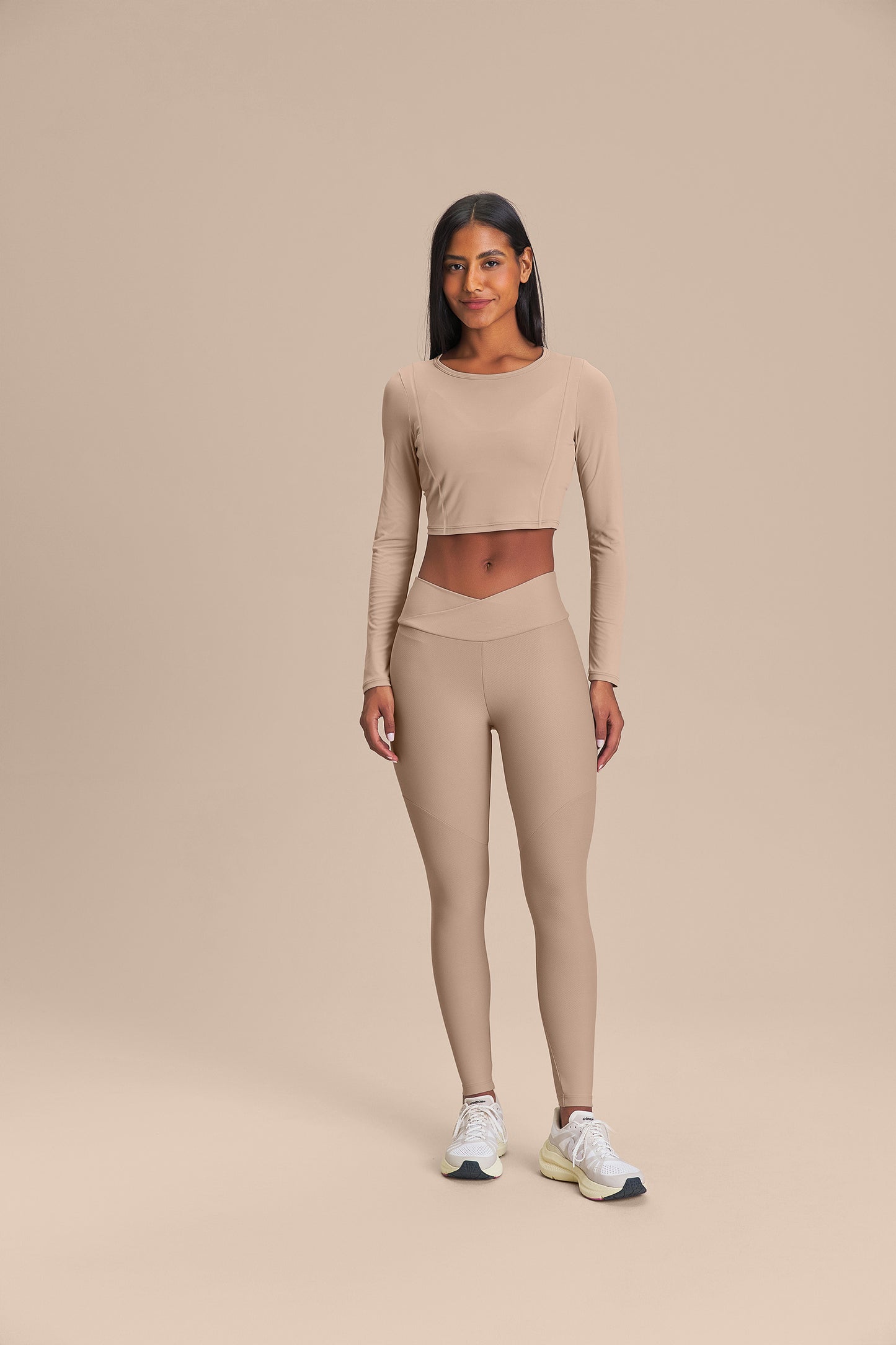 Bio Stretch LS Cropped Top