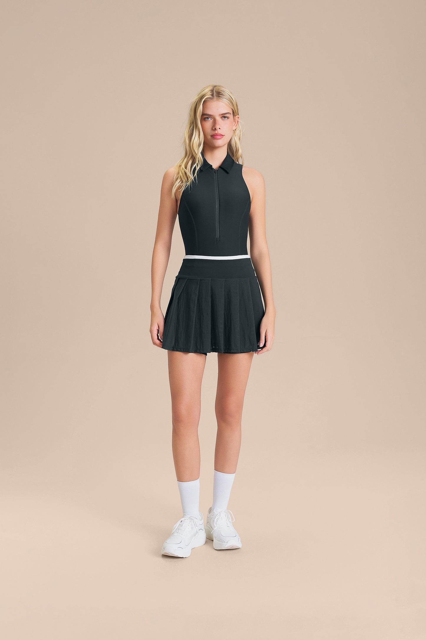 Neopren Fit body'suit & Skirt Set