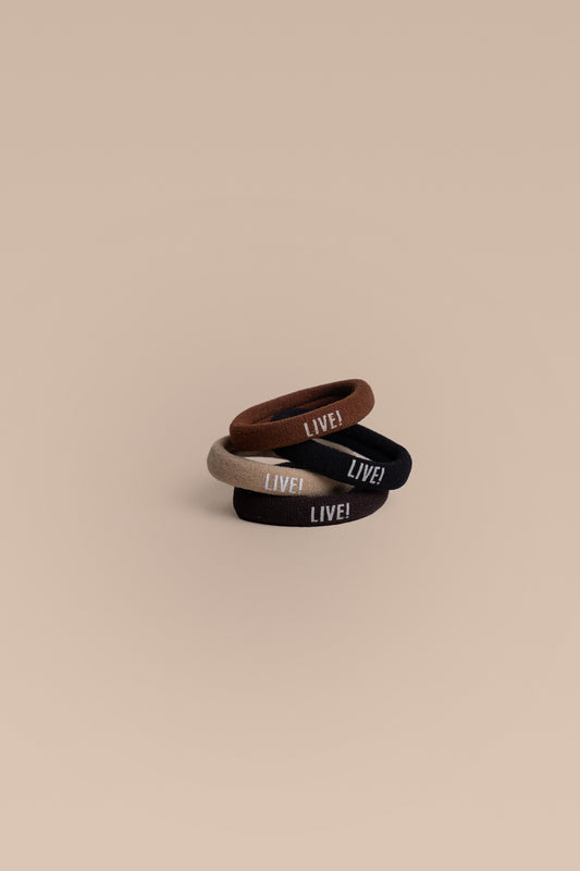Hair Tie LIVE! Set