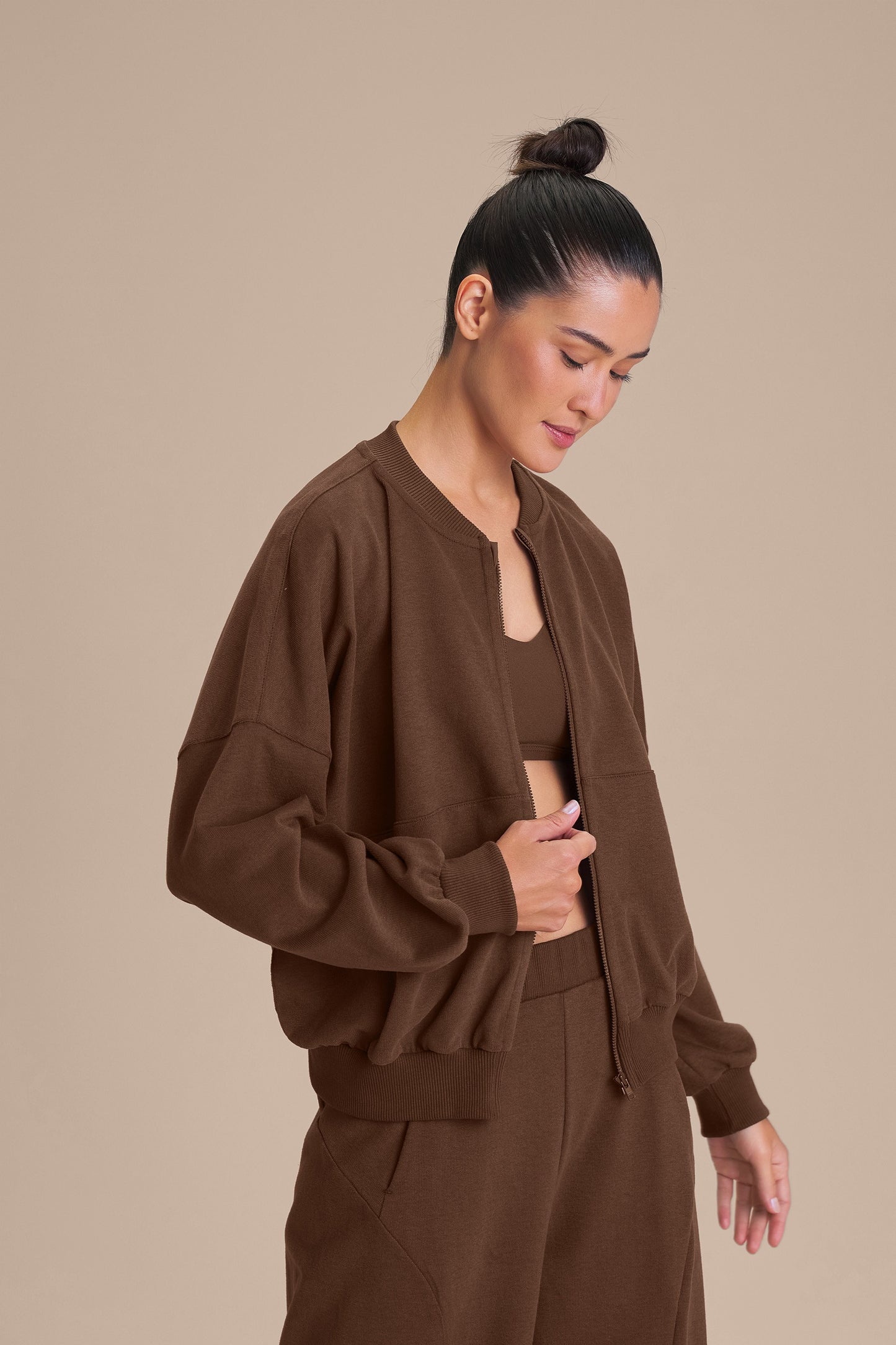 Rino Knit Bomber Jacket