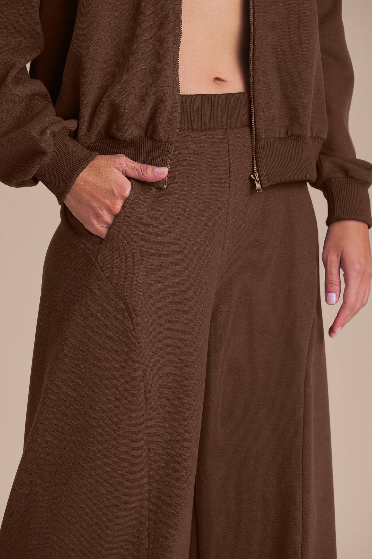 Knit Rino Wide-Leg Pant