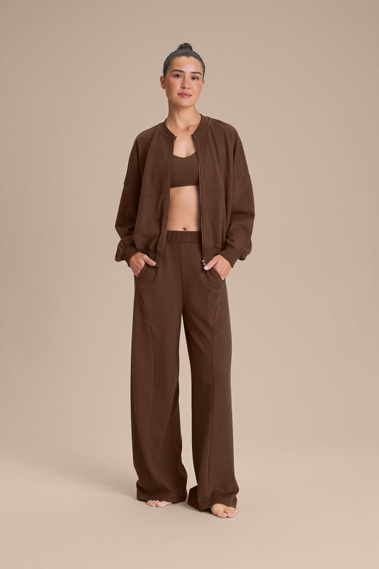 Knit Rino Wide-Leg Pant