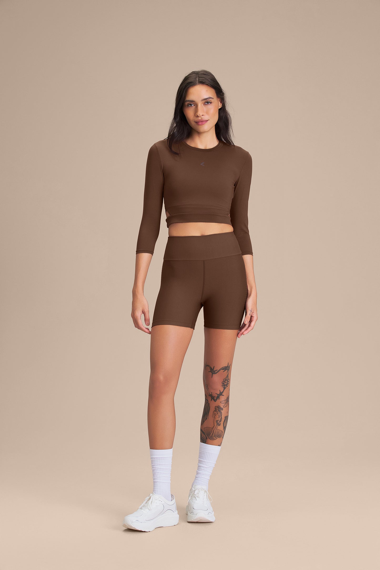 Action Skin Arc Cropped Top