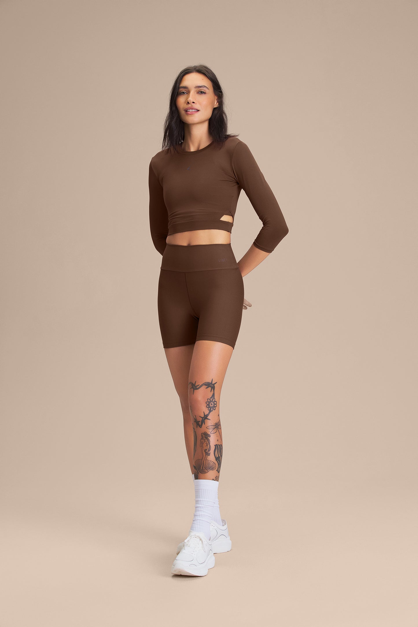 Action Skin Arc Cropped Top