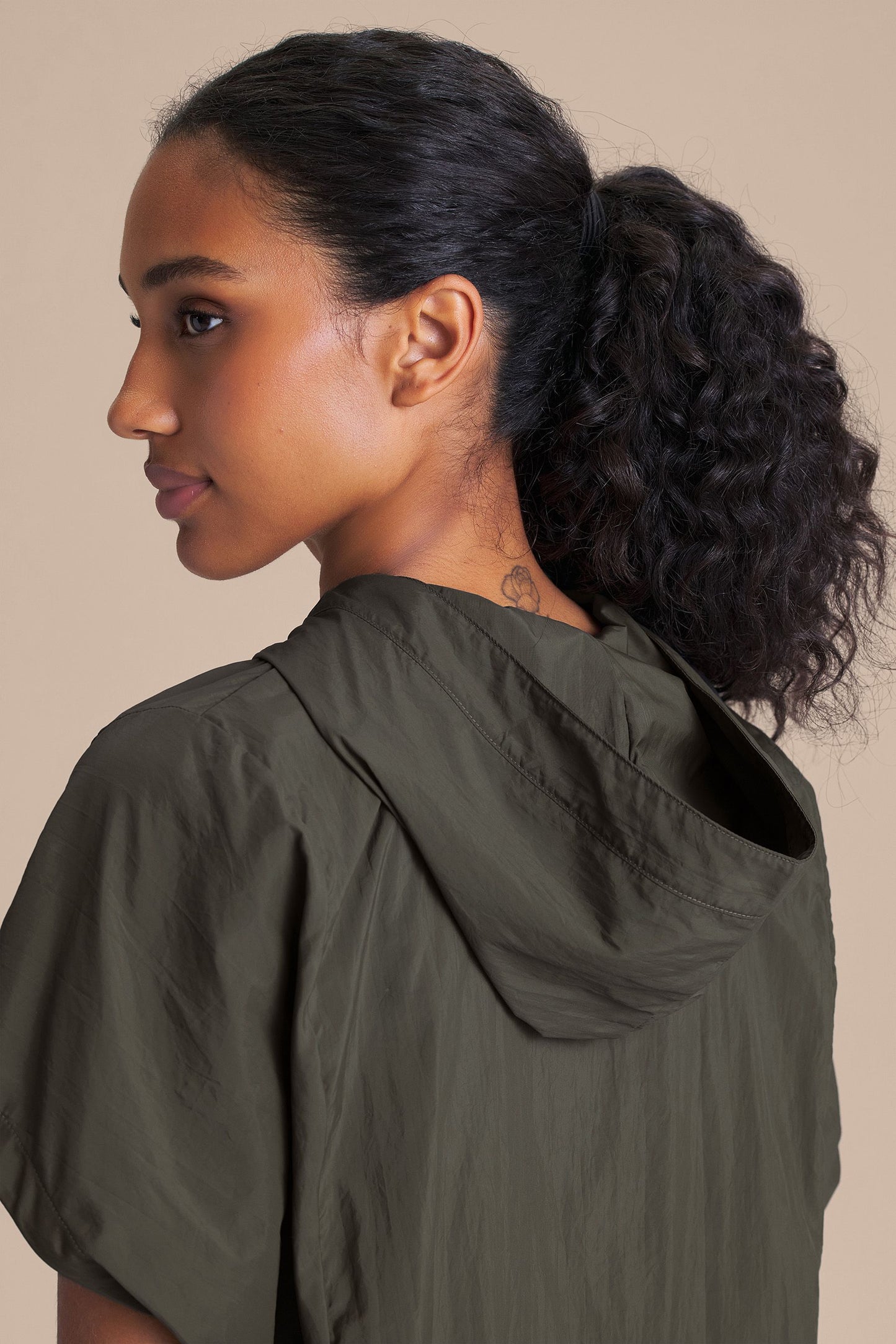 Nylon Net Hexagon Shirt
