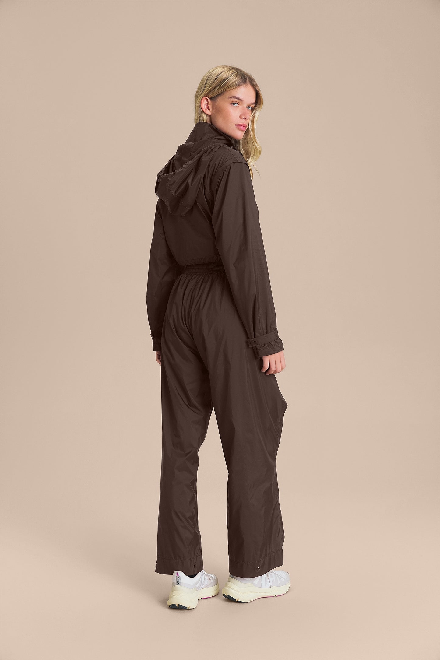 Nylon Silk Jogger Pants