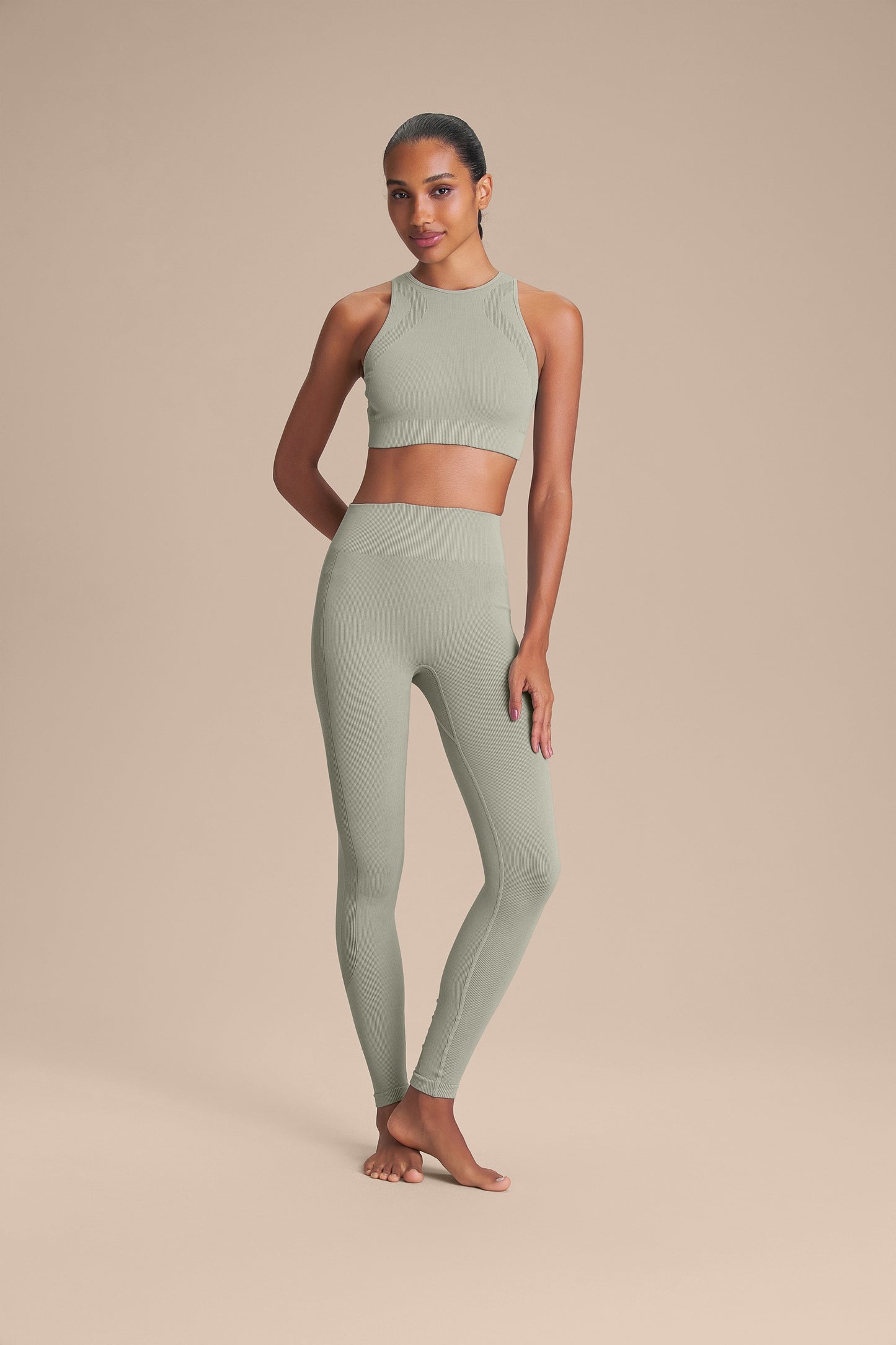 Seamless Knit® Mesh Full-Length Legging