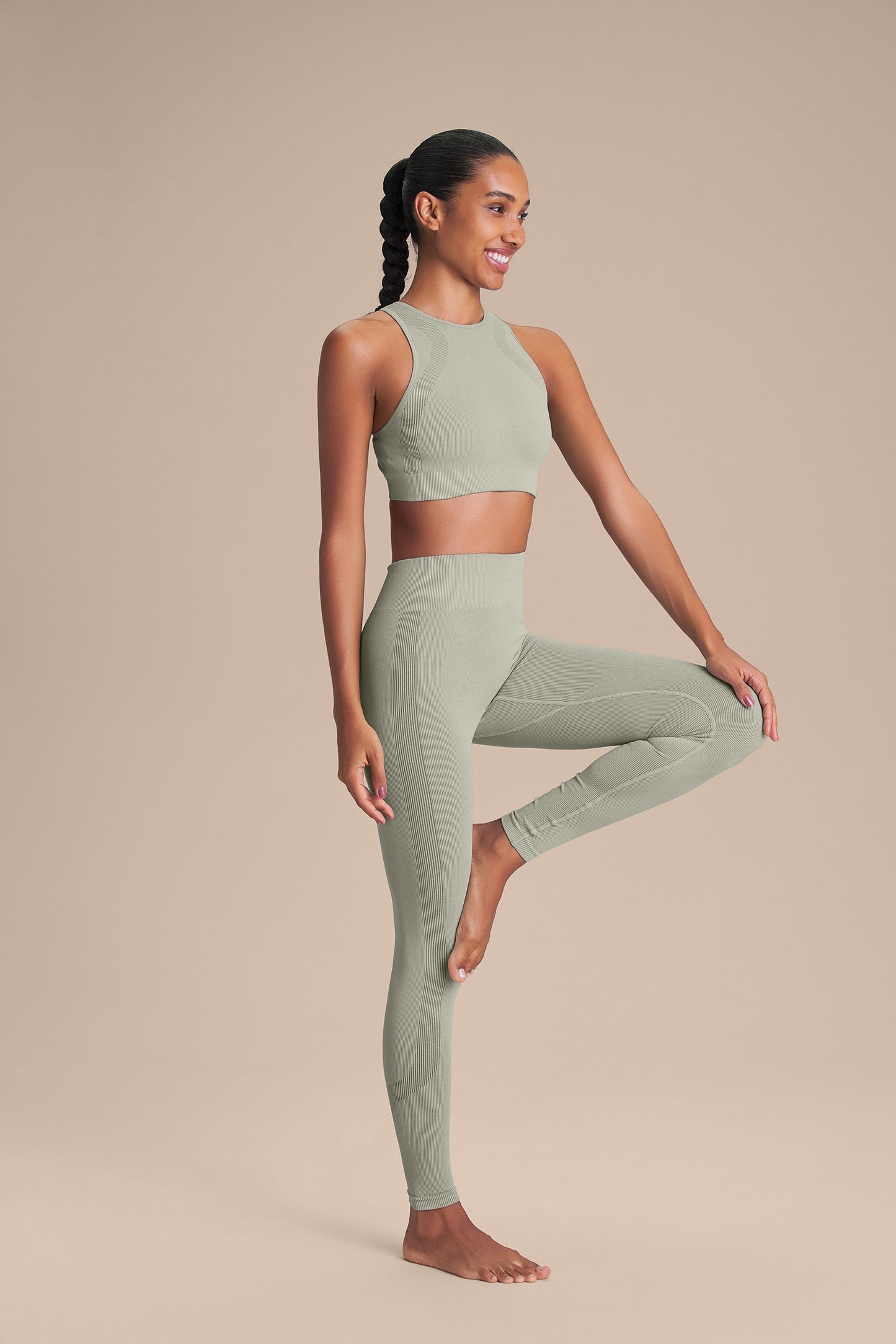Seamless Knit® Mesh Full-Length Legging