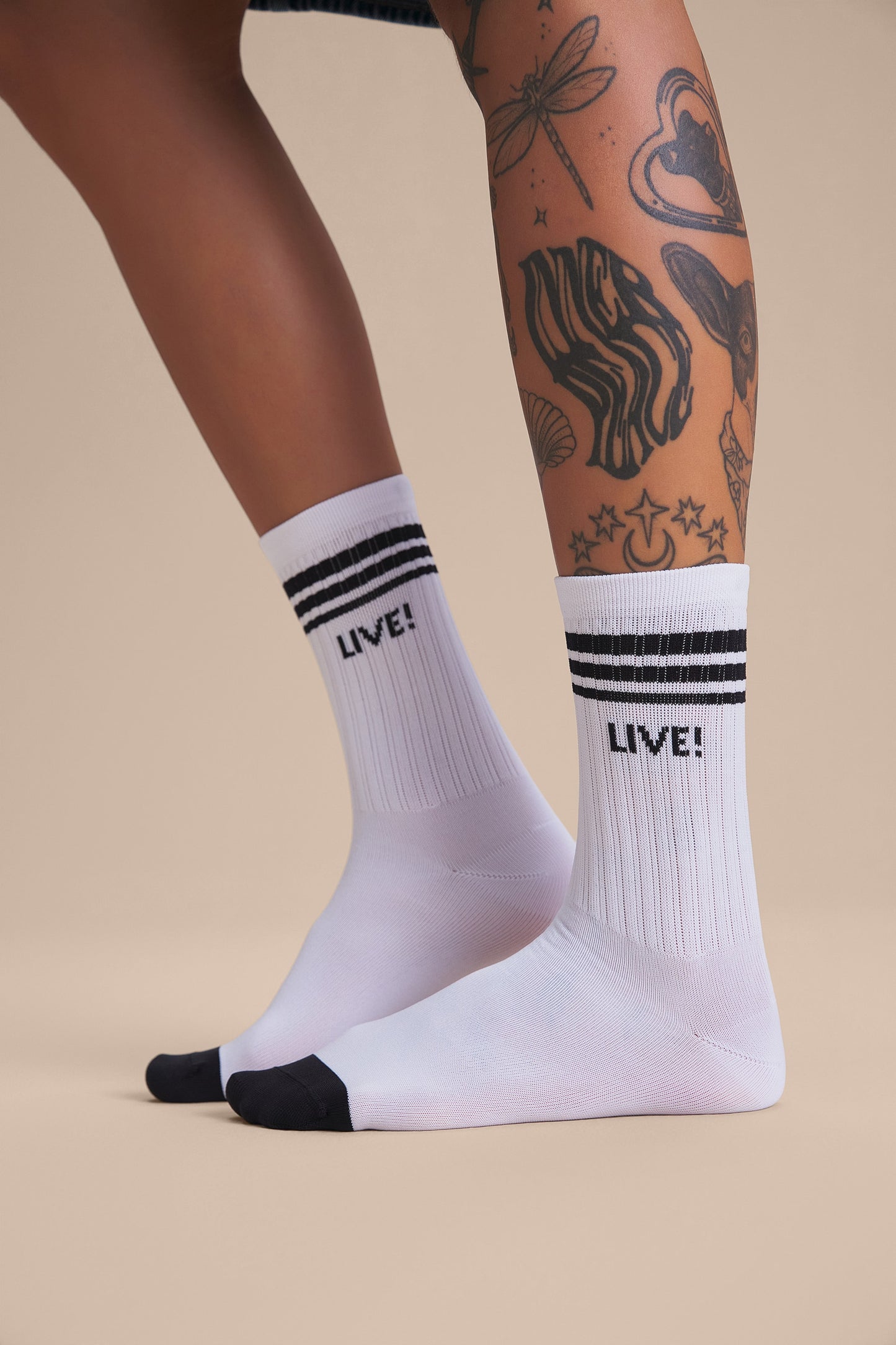 LIVE! Unisex Long Socks