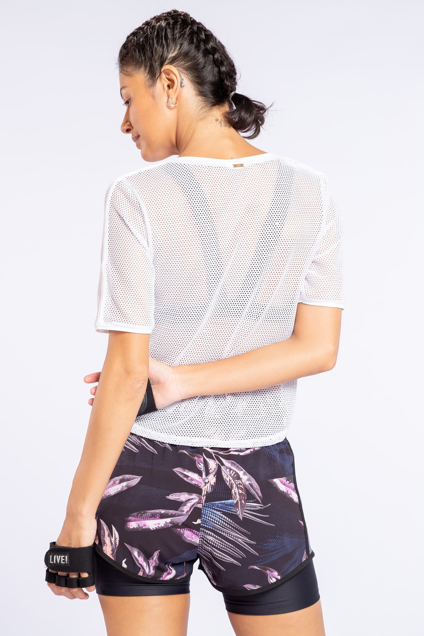 Air Soft Net Blouse