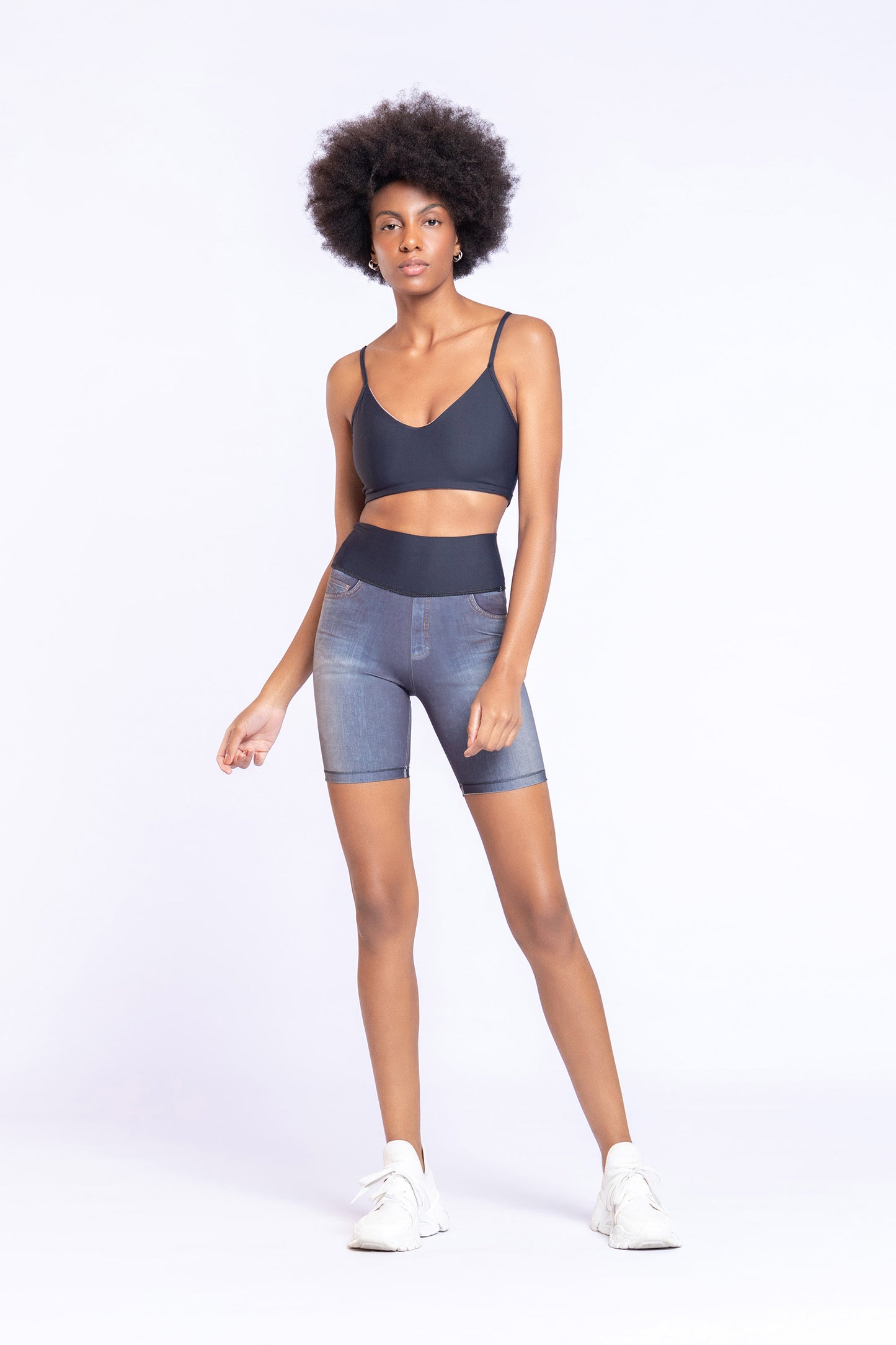Oasis Denim Reversible Bermuda