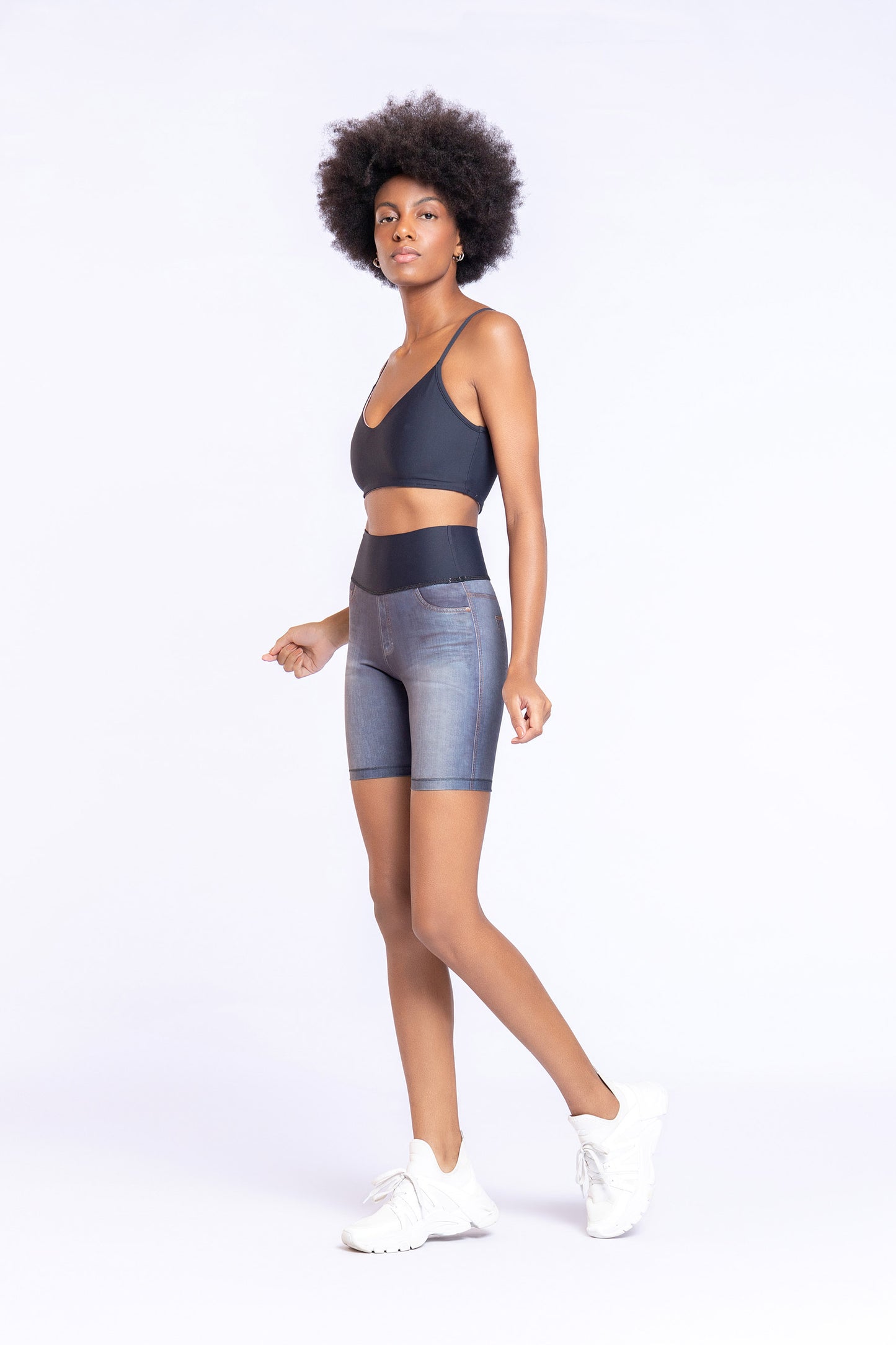 Oasis Denim Reversible Bermuda