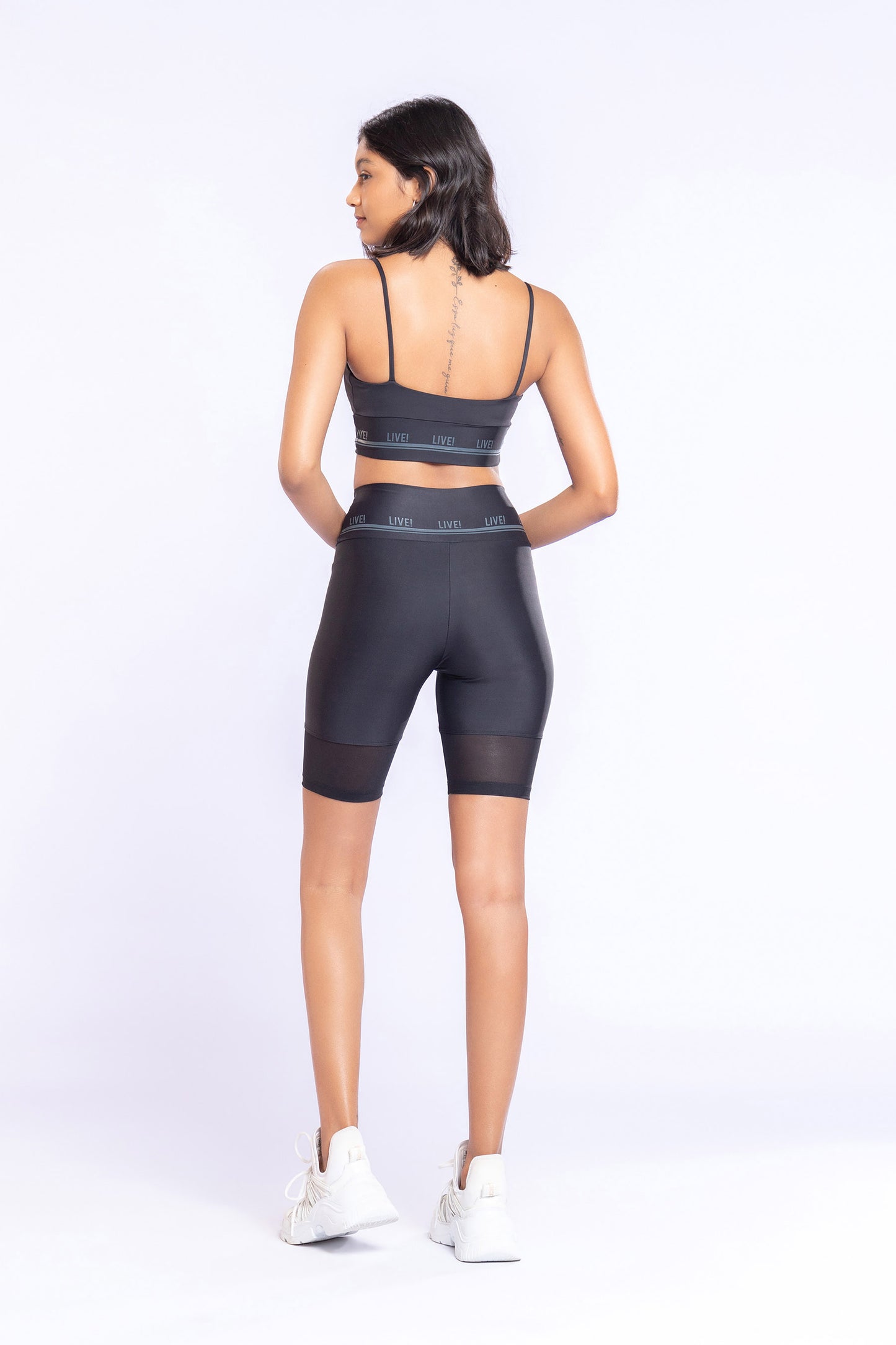 Signature Block Biker Shorts