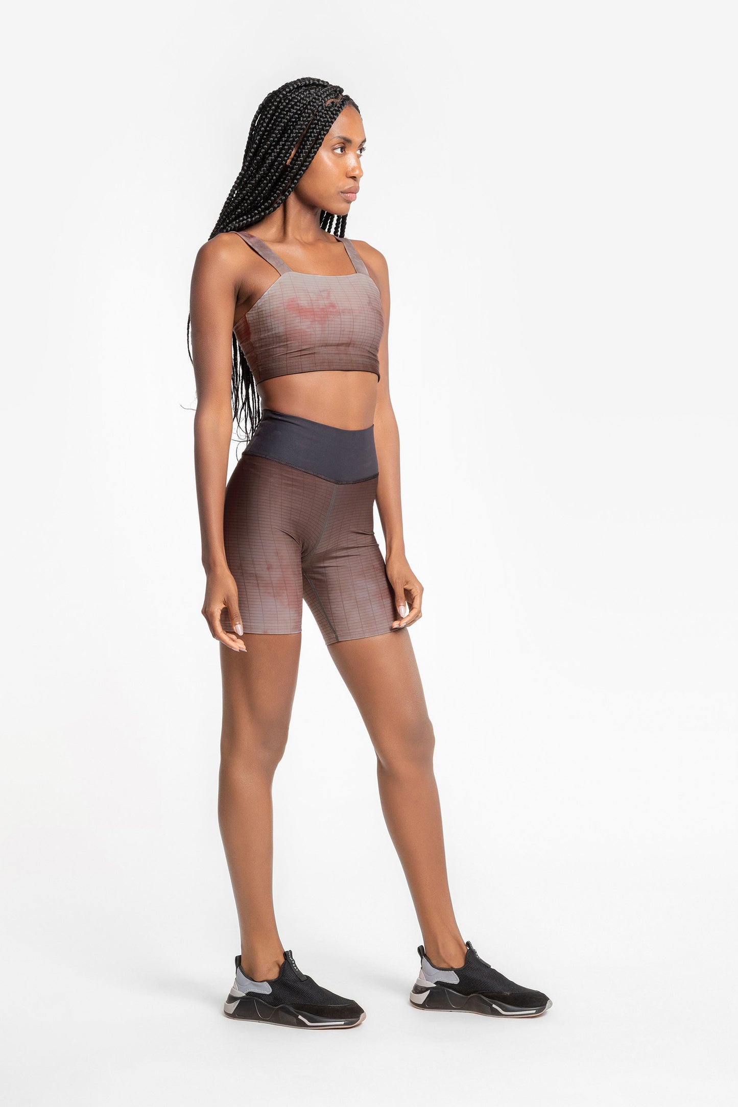 Sinergy Rose Denim Reversible Bermuda