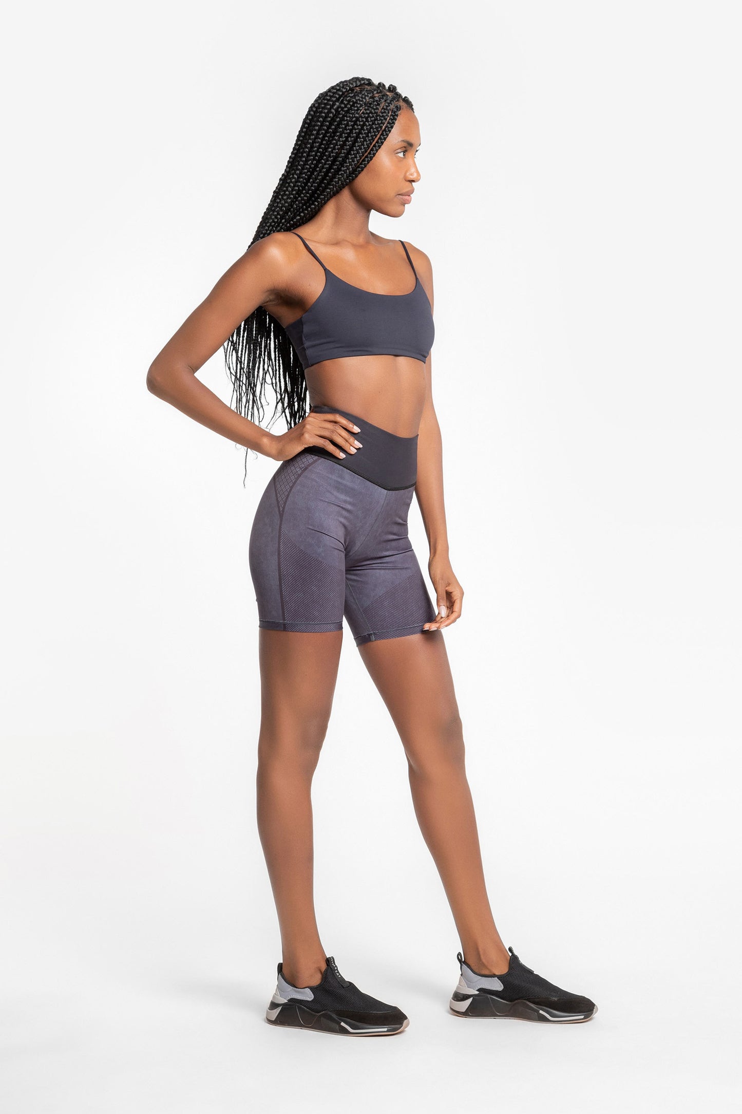 Sinergy Rose Denim Reversible Bermuda