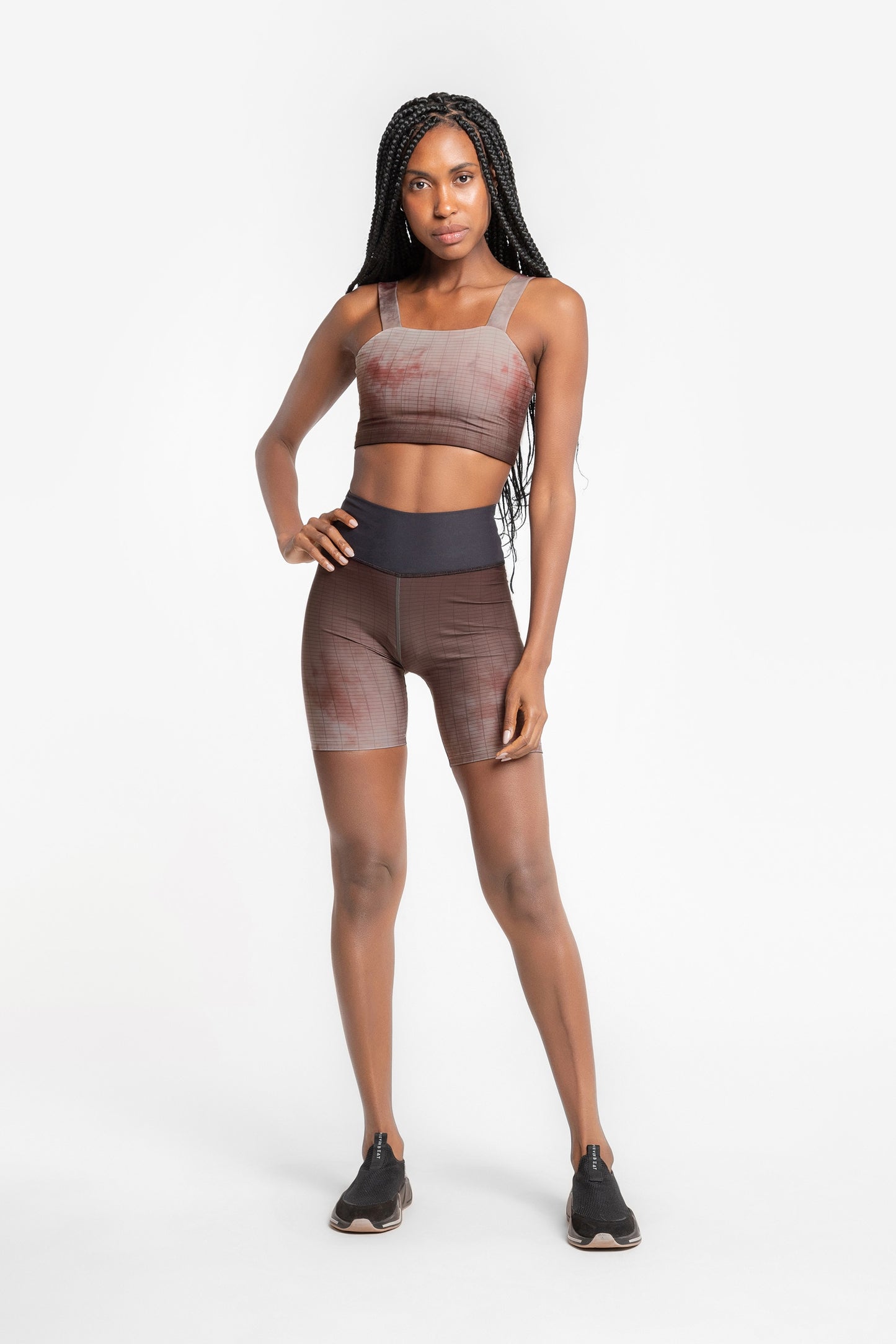 Sinergy Rose Denim Reversible Bermuda